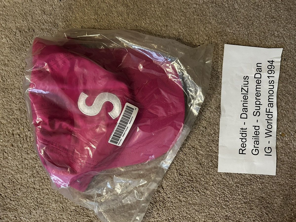 Supreme Supreme x Ventile S Logo 6-Panel 'Magenta' Size ONE SIZE - 4 Thumbnail
