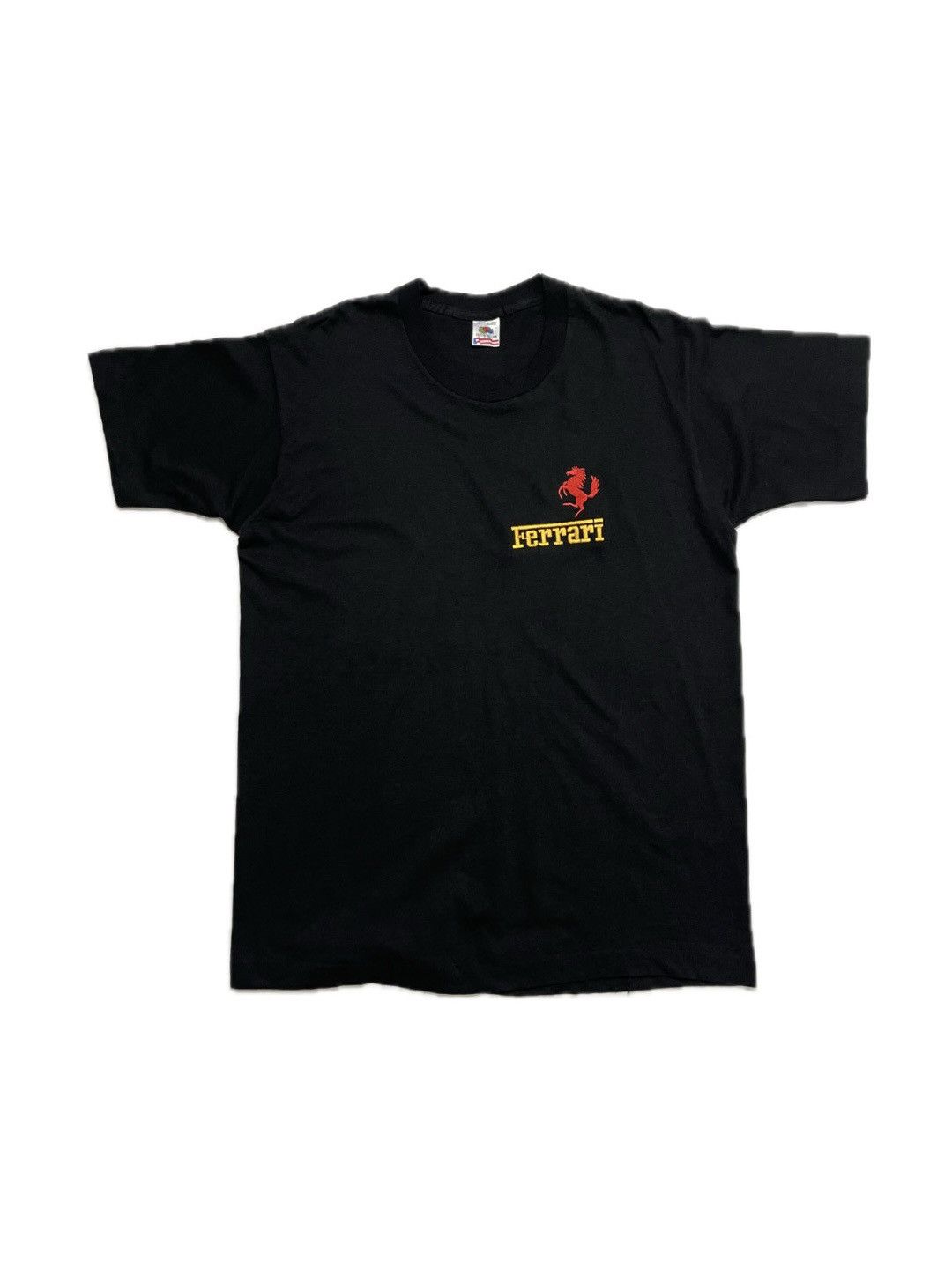 Ferrari Vintage 90’s Ferrari single stitch boxy fit black tee Size US L / EU 52-54 / 3 - 1 Thumbnail
