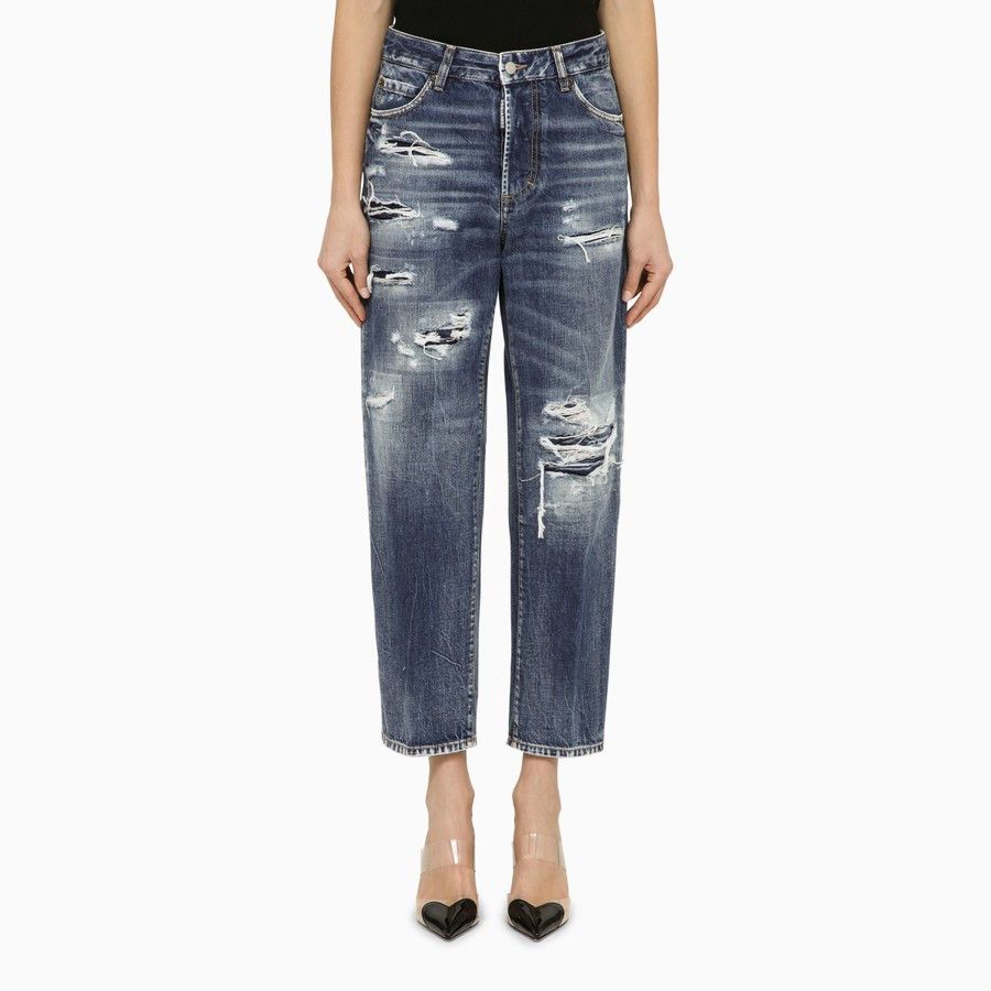 image of Dsquared2 O1D2Blof01223 Jeans In Blue, Women's (Size 40)