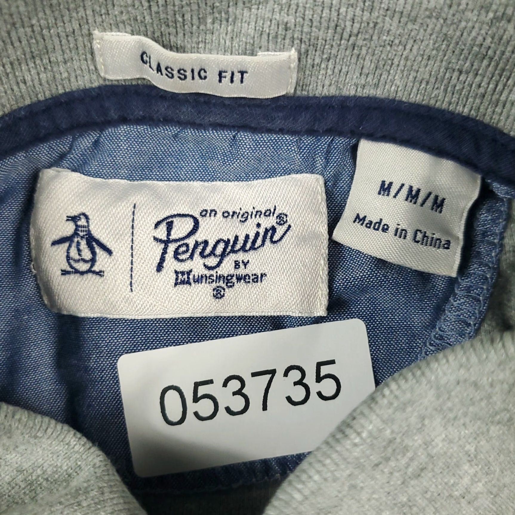 Original Penguin Original Penguin Polo Shirt Mens Medium Gray Casual Short Sleeve Activewear Size US M / EU 48-50 / 2 - 6 Thumbnail