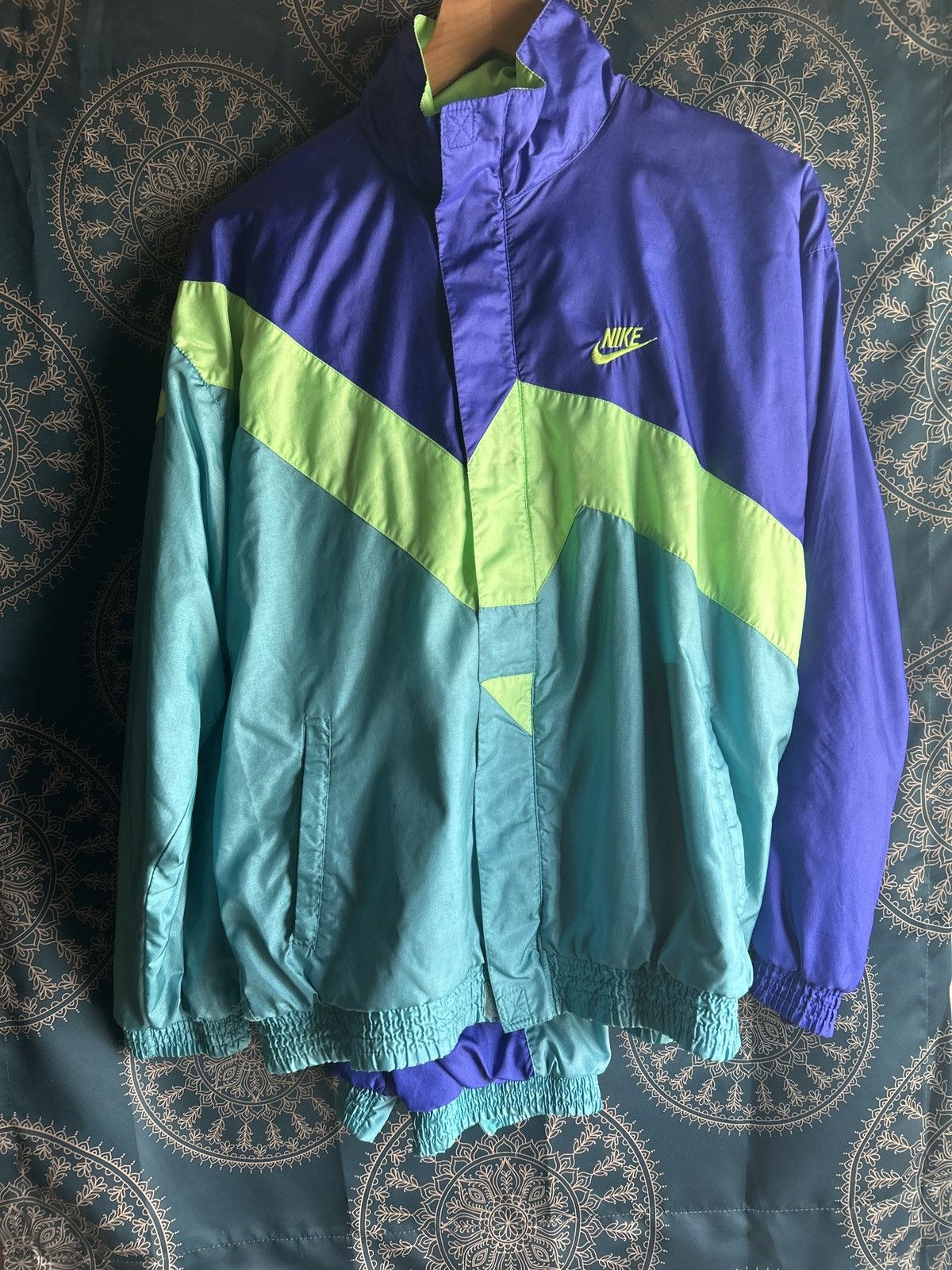 Nike Nike vintage jumpsuit amazing color way Grailed