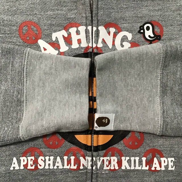 Bape × Nigo BAPE Milo logo full zip hoodie a bathing ape NIGO Size US M / EU 48-50 / 2 - 6 Thumbnail