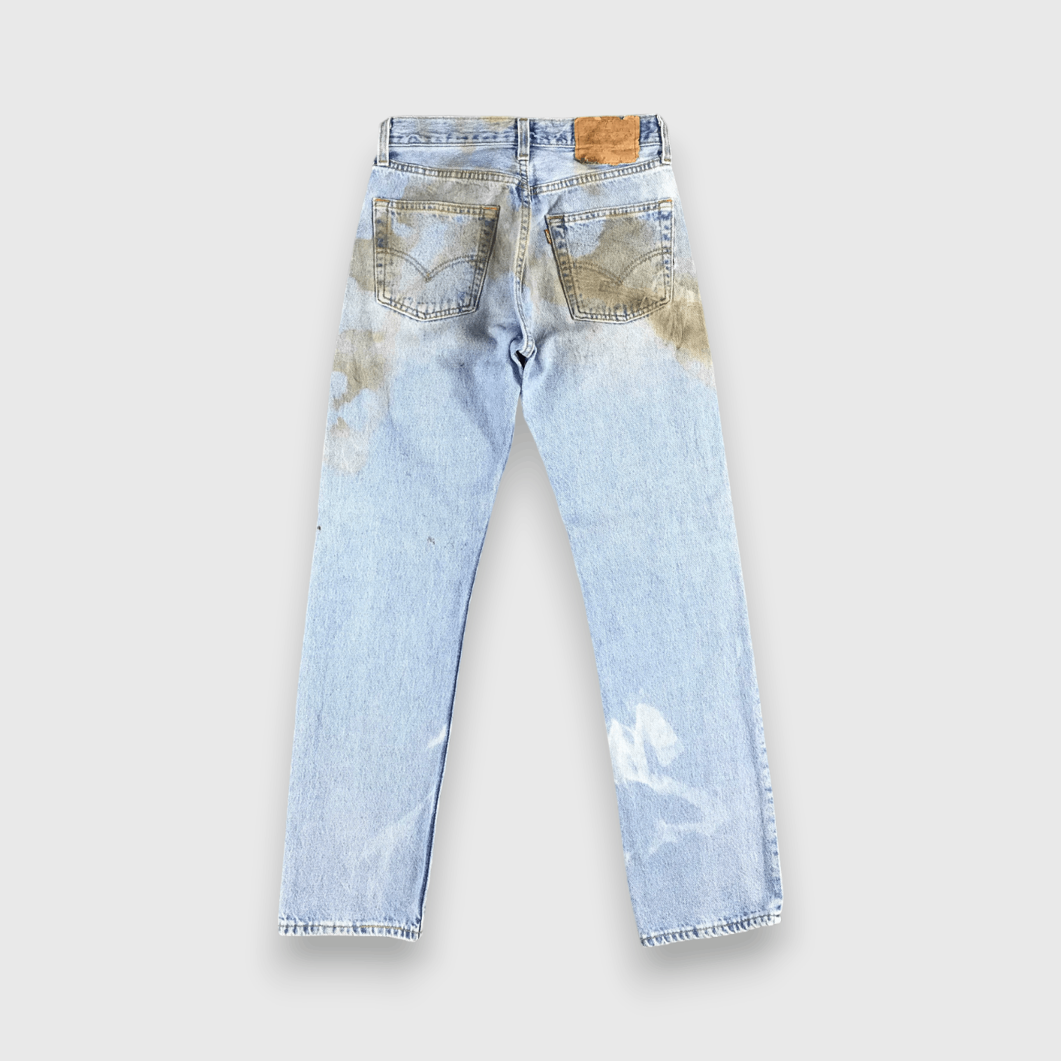 Levi's × Vintage 90s Vintage Dirty Light Wash Levis 501 Jeans-J1741 Size US 26 / EU 42 - 2 Thumbnail