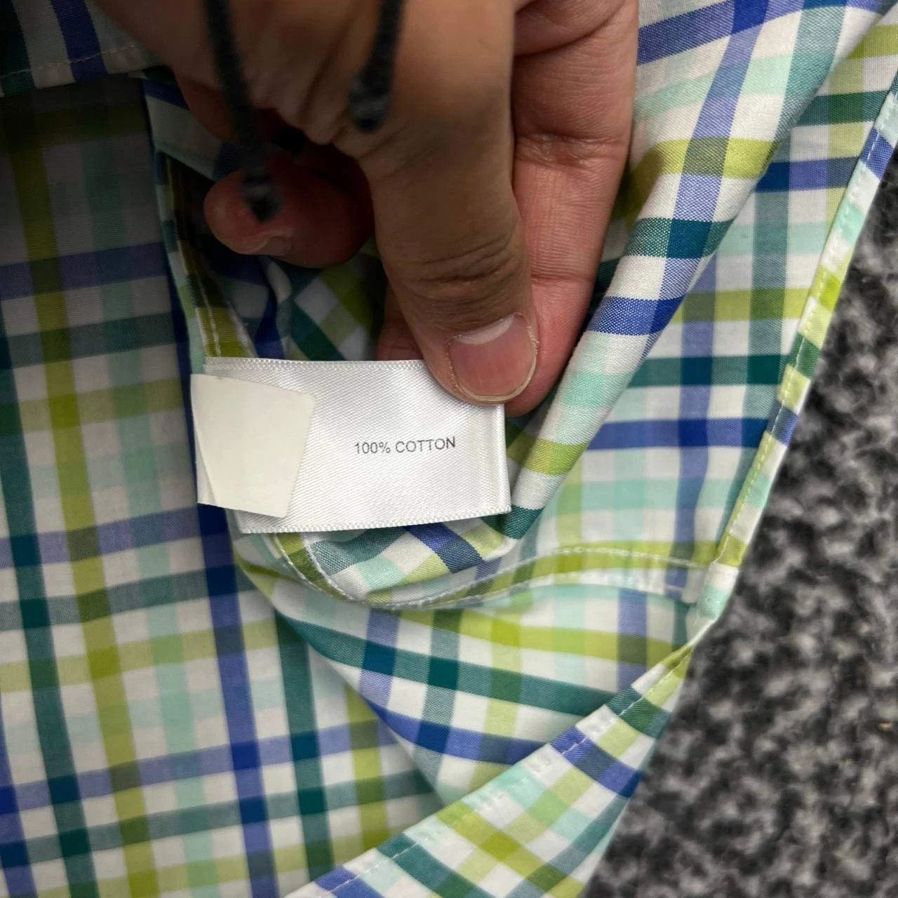 Orvis Orvis Button Down Shirt Men Plaid Collared Cotton XL Size US XL / EU 56 / 4 - 4 Thumbnail