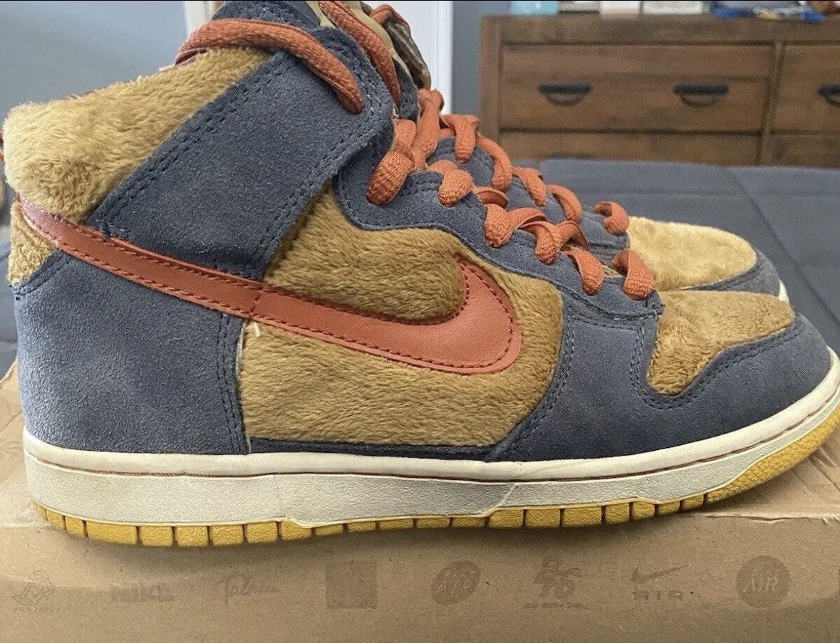Nike Nike Dunk Premium SB High Three Bears - Papa Bear Size US 8.5 / EU 41-42 - 3 Thumbnail