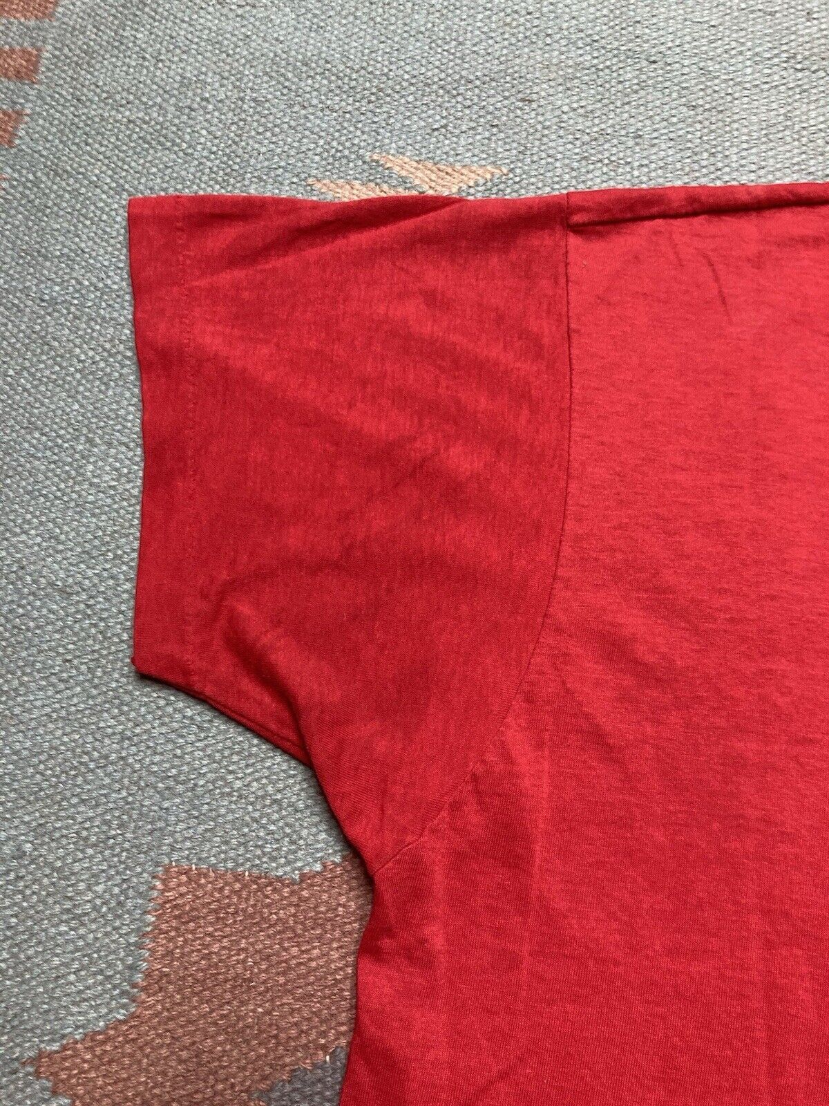 Vintage 80s t shirt flint Michigan fitness thin soft screen stars XL Size US XL / EU 56 / 4 - 8 Thumbnail