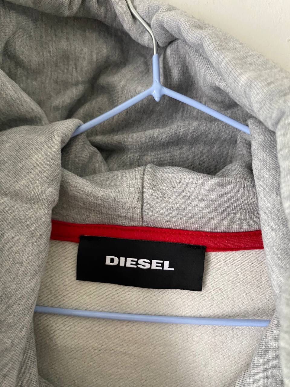Diesel × Vintage Vintage Diesel Box Logo Hoodie Size US XL / EU 56 / 4 - 8 Thumbnail