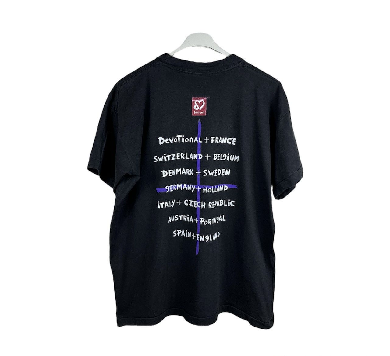 Band Tees Vintage Depeche Mode 1993 tee single stitch t-shirt DP plus Size US L / EU 52-54 / 3 - 2 Thumbnail