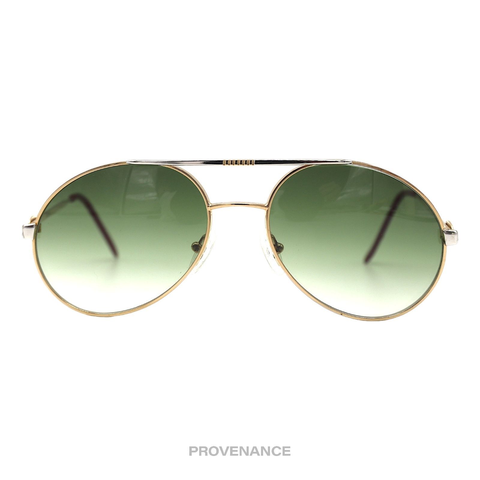 Bugatti 🔴 Bugatti Vintage 64319 Sunglasses - Gold/Green Size ONE SIZE - 1 Thumbnail