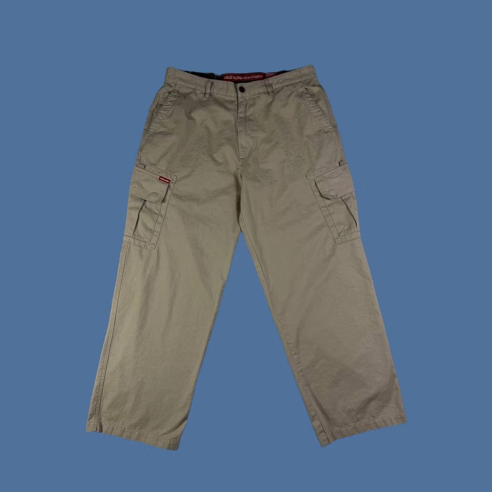 Ecko Unltd. VINTAGE Ecko Unltd Camden Cargo Pants Baggy Y2K Hip Hop Skate Khaki Utility Sz 36 Size US 36 / EU 52 - 1 Thumbnail