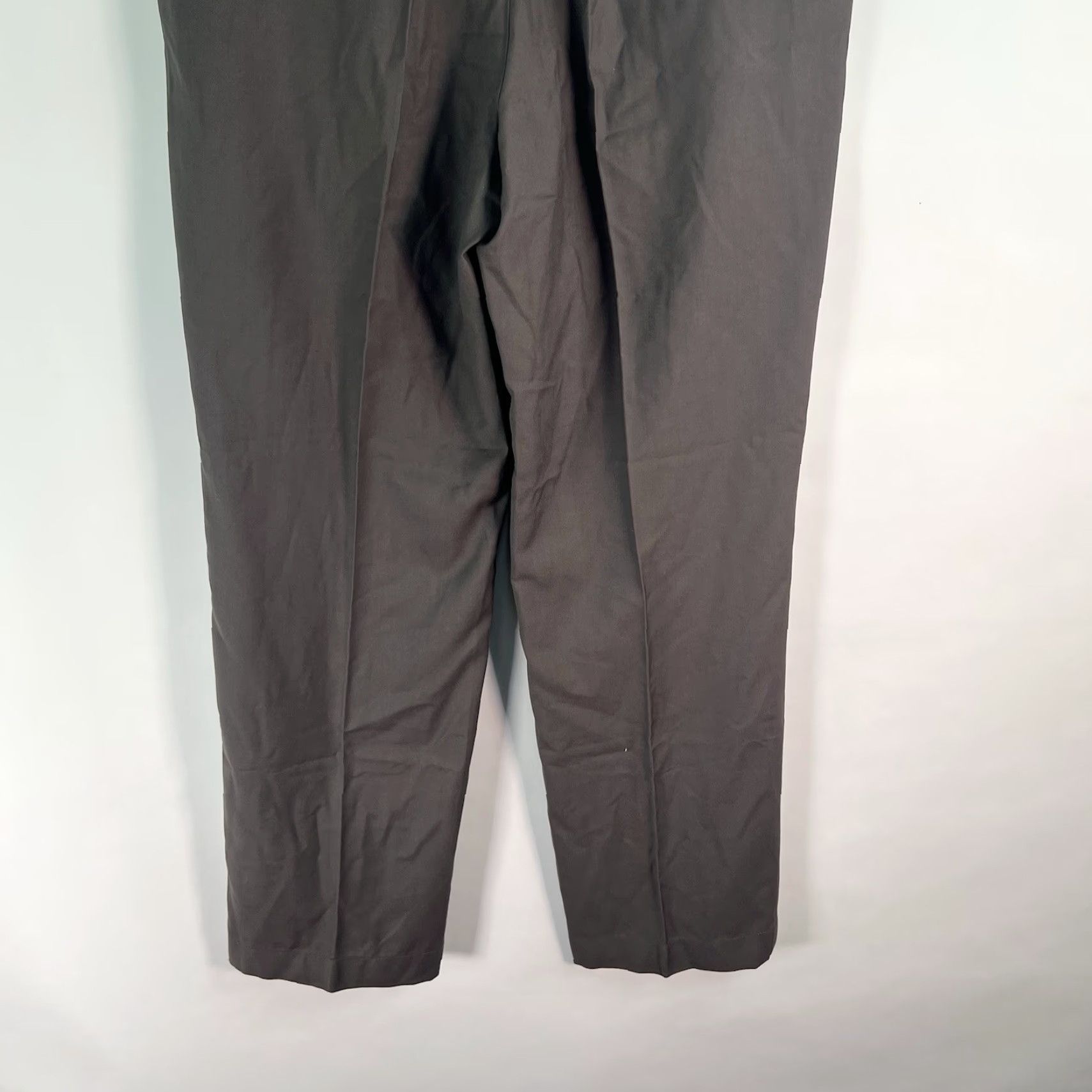 Vintage Louis Philippe Pants Men's Dress Pants Slim Ultra Fit 34 Gray Solid Zip Flat Front Inseam 30 Size US 34 / EU 50 - 7 Thumbnail