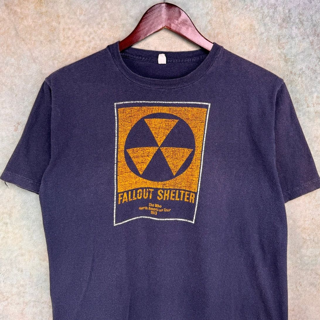 Vintage VTG 1973 The Who Fallout Shelter North AmericanTour T Shirt Size US L / EU 52-54 / 3 - 2 Thumbnail