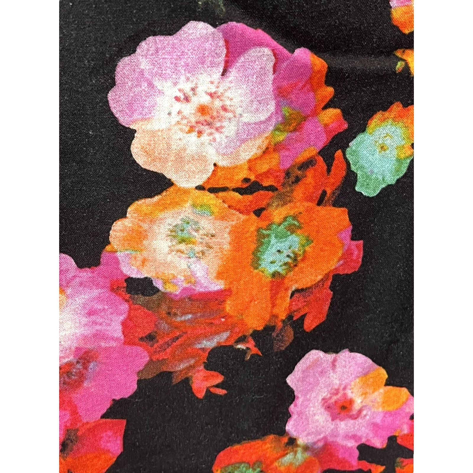 Robert Rodriguez NEW! Robert Rodriguez Pants Women 10 Multicolor Floral Linen Blend Side Zip Casual Size 32" / US 10 / IT 46 - 6 Thumbnail