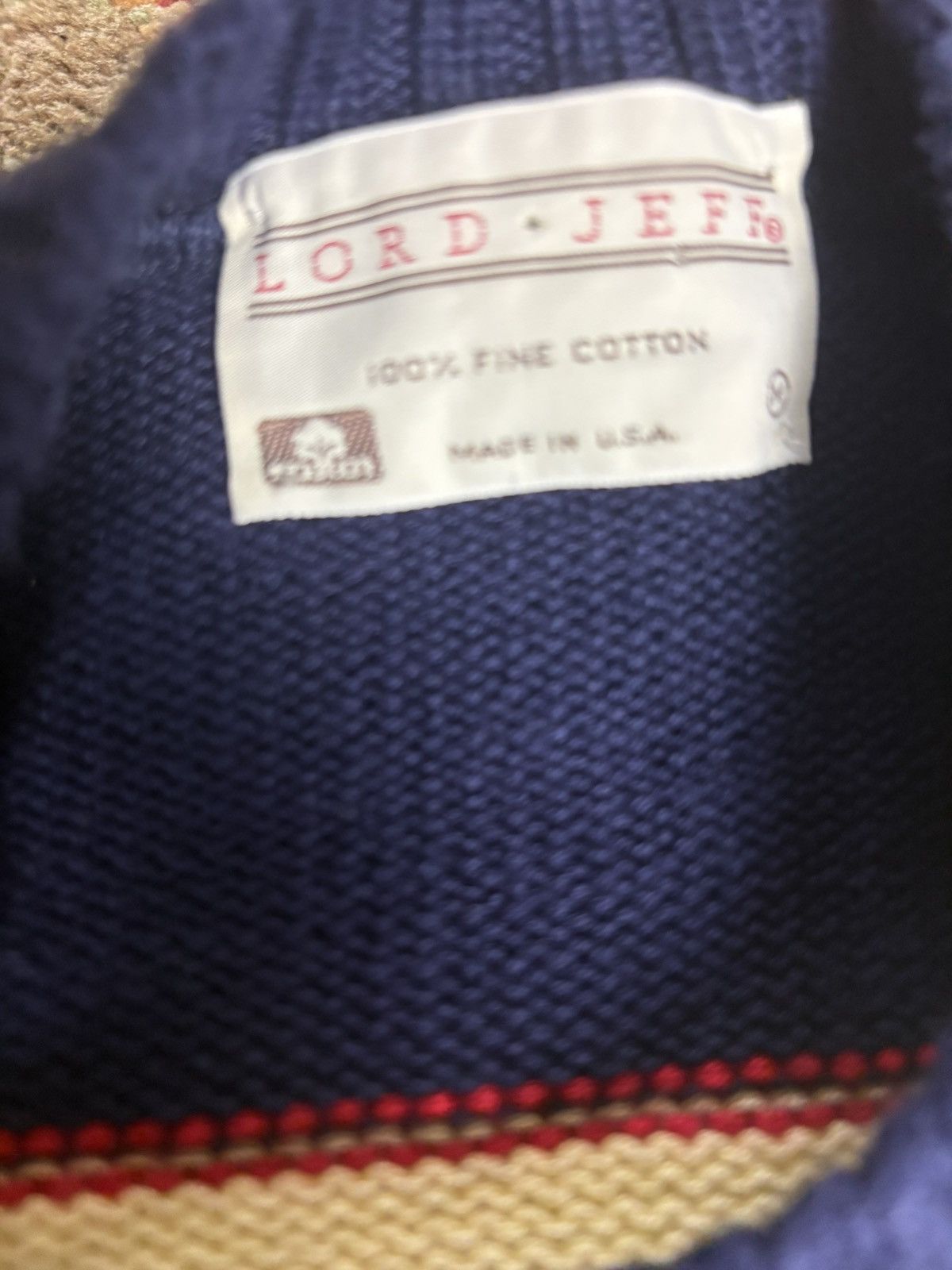 Vintage Vintage 80s Lord Jeff Sweater Size US M / EU 48-50 / 2 - 4 Thumbnail