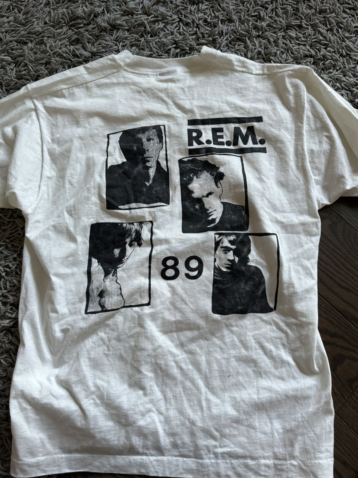 R.E.M. R.E.M. 1989 Green World Tour Tee Size US XL / EU 56 / 4 - 4 Thumbnail