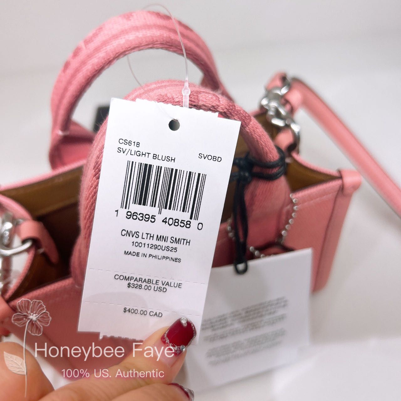 Coach NWT Coach Smith Mini Tote CS618 Size ONE SIZE - 8 Thumbnail