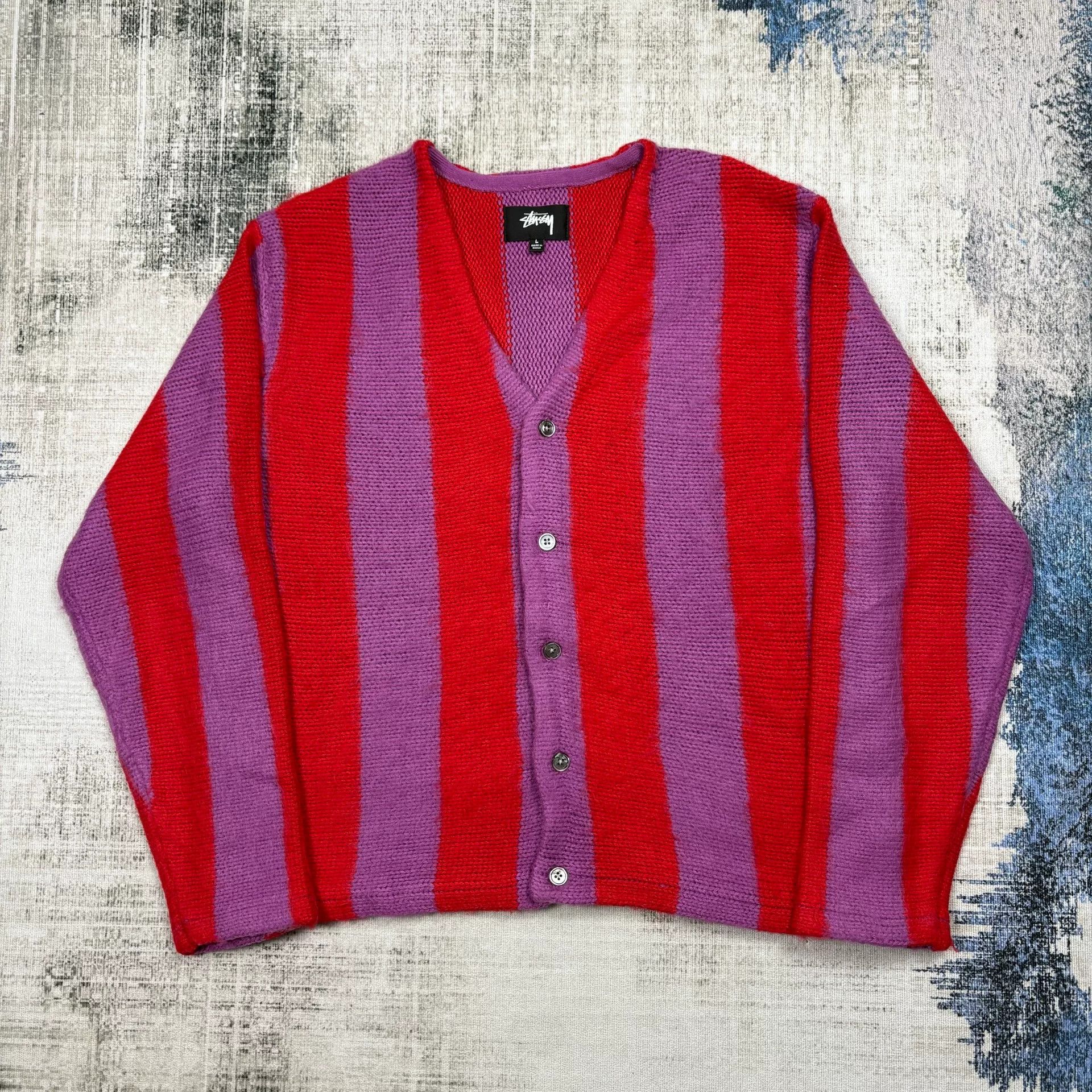 Stussy Stussy Gradient Dot Brushed Sweater | Grailed