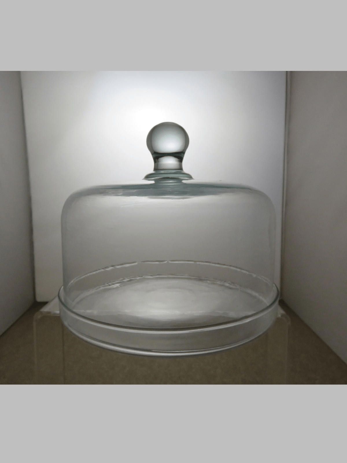 The Unbranded Brand Dessert Serving Dish Desert Cloche cake Dome Display 7" Size ONE SIZE - 1 Thumbnail