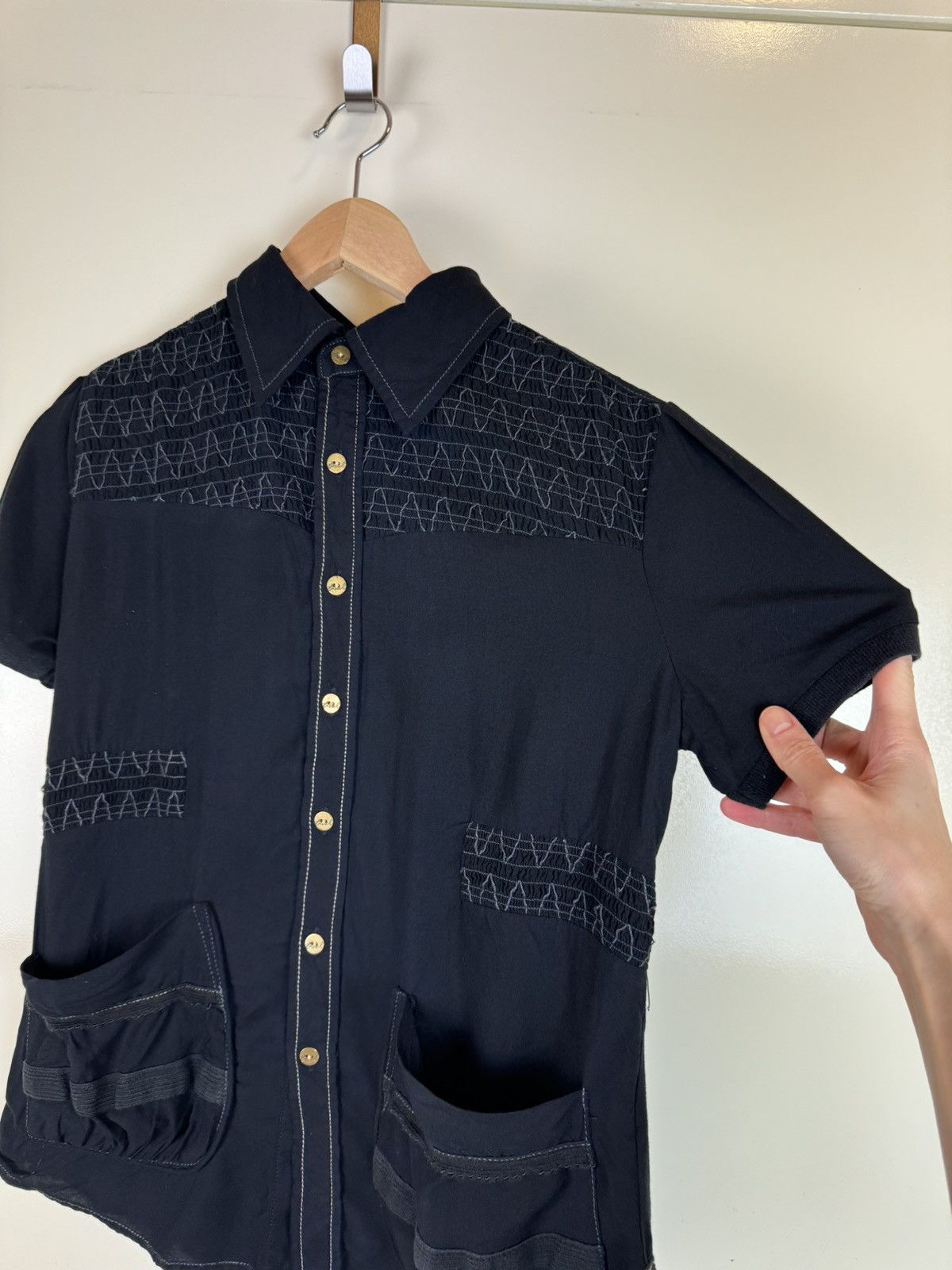 Diesel Diesel y2k opium grange button up shirt gothicgorp core xs Size XS / US 0-2 / IT 36-38 - 5 Thumbnail