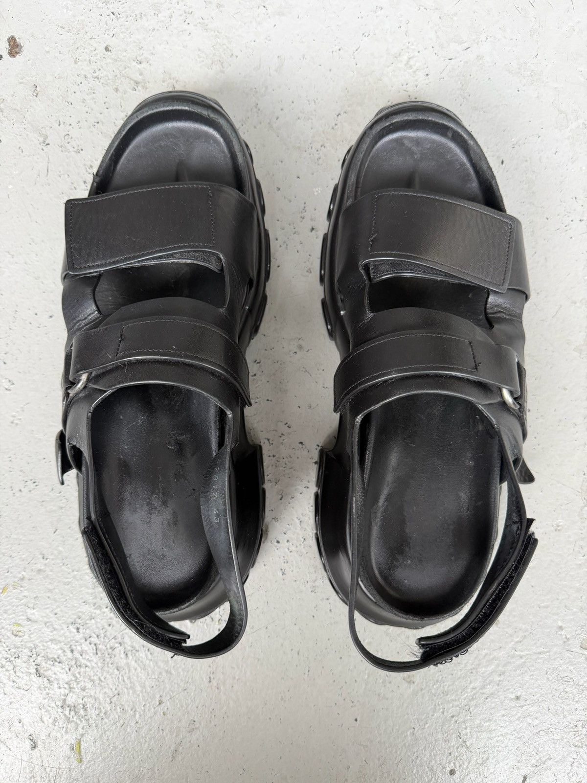 Rick Owens Rick Owens Tractor Chunky Sandals Size US 10 / EU 43 - 6 Thumbnail
