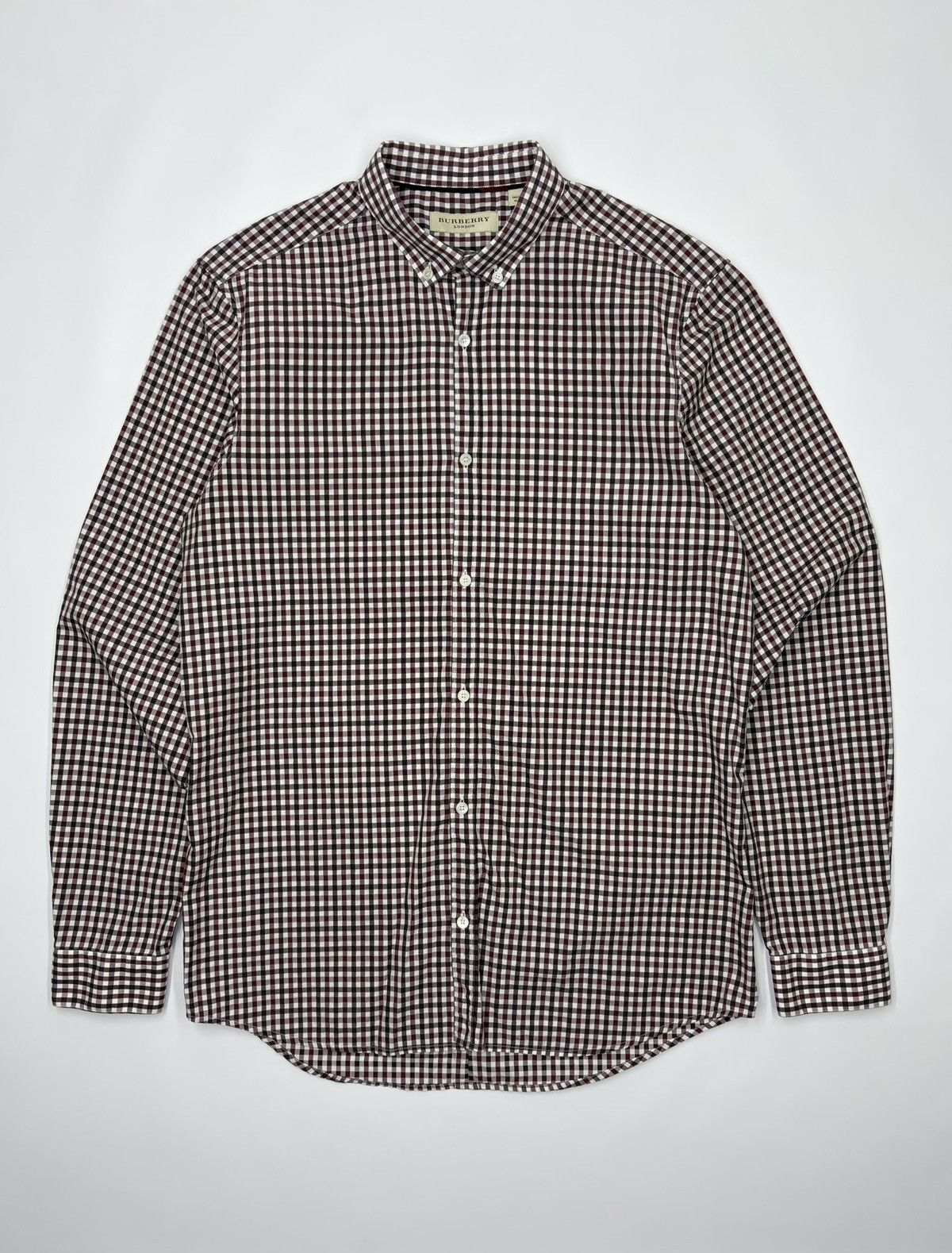 Burberry Burberry London Vintage Shirt Button Up Size US M / EU 48-50 / 2 - 1 Thumbnail