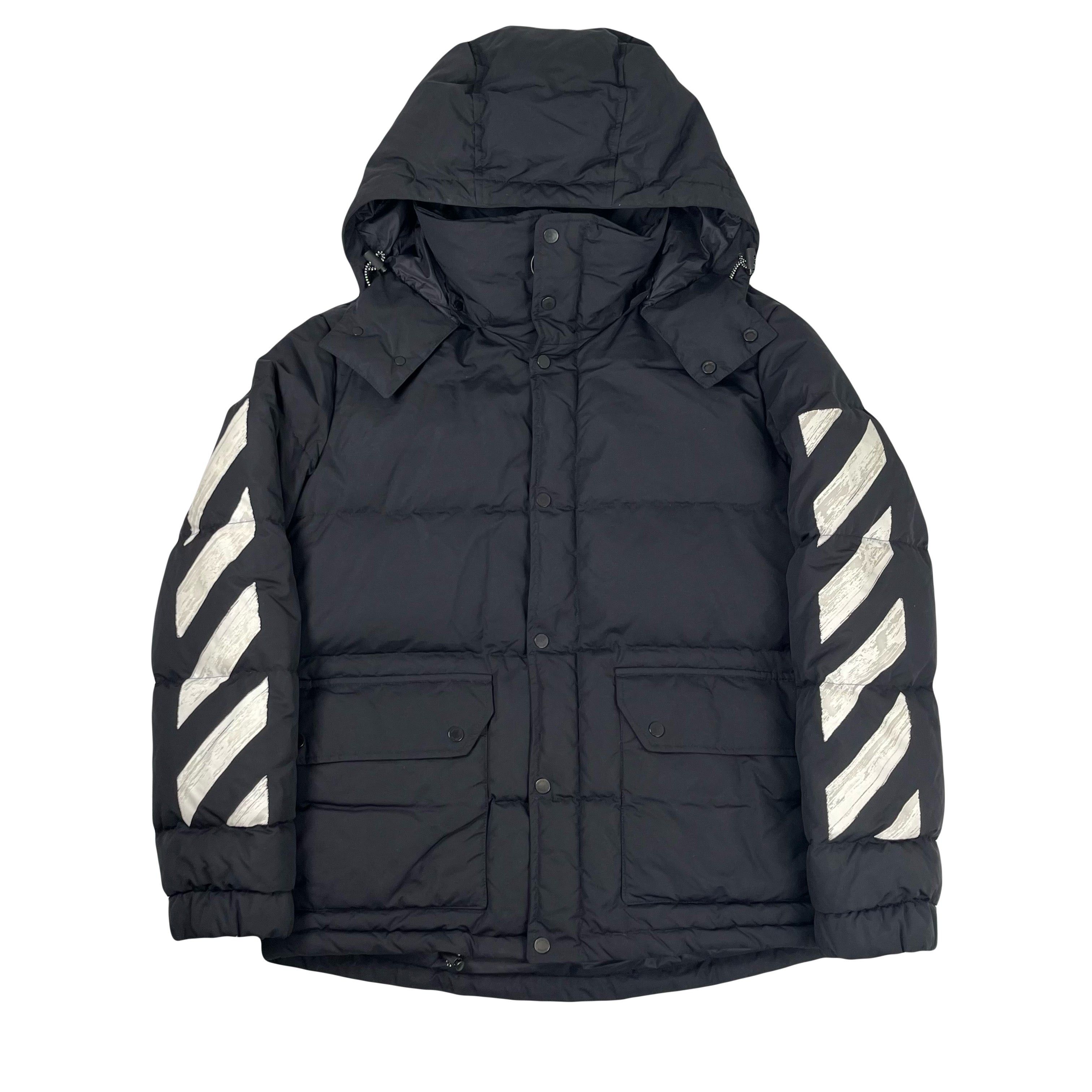 Off-White Off-White Brushed Diagonal Quilted Down Jacket M Size US M / EU 48-50 / 2 - 1 Thumbnail