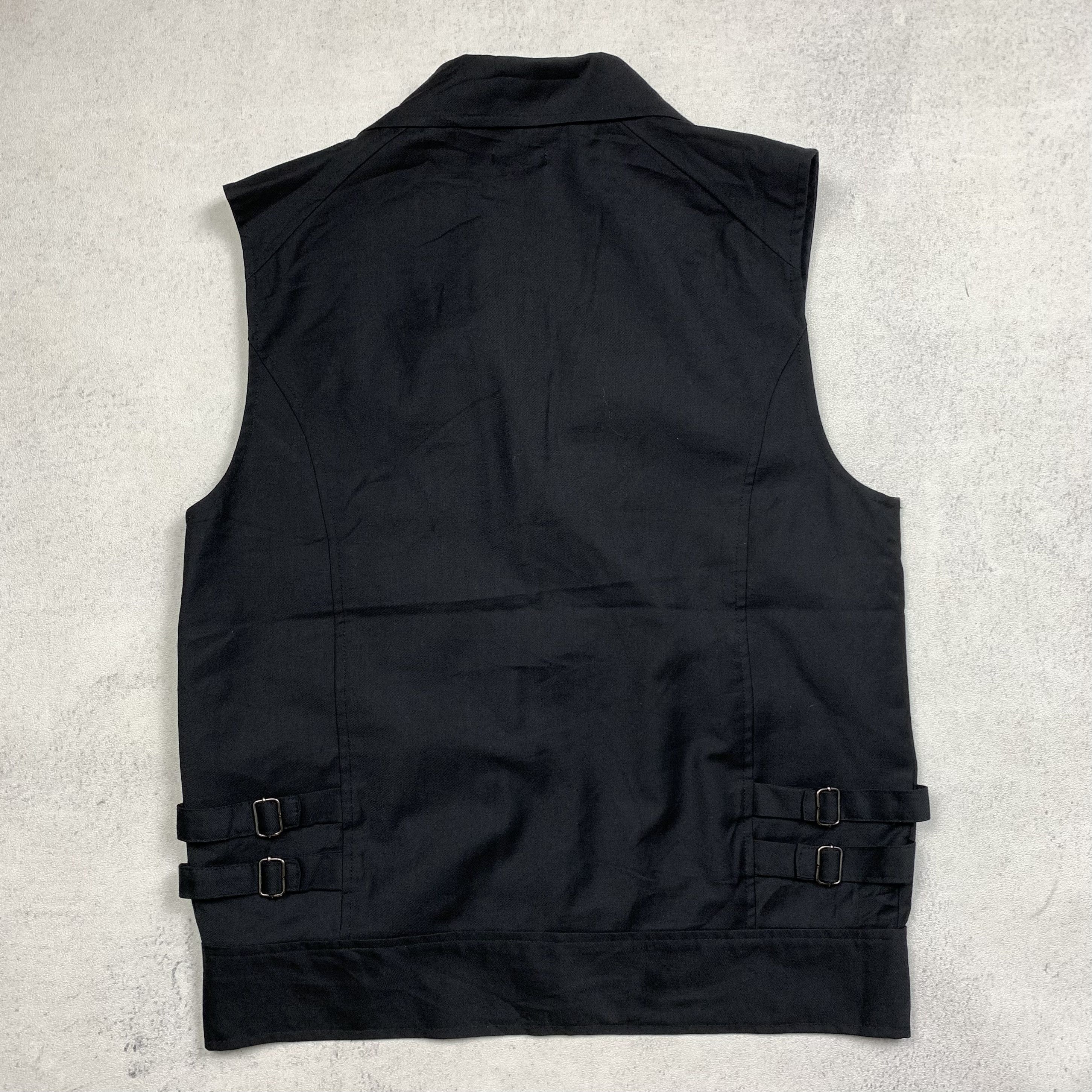 Japanese Brand Timely Warning Vest Perfecto Rockstar Biker Tuxedo Size US M / EU 48-50 / 2 - 3 Thumbnail