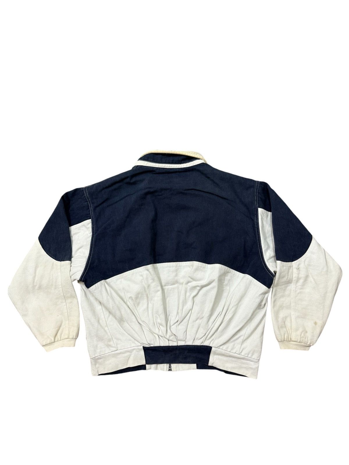 47 Vintage 47Ronin Double Zipper Denim Bomber Jacket Size US XL / EU 56 / 4 - 2 Thumbnail