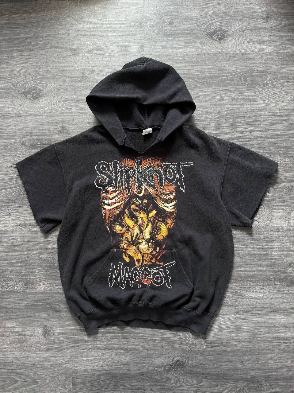 Band Tees Vintage Slipknot Maggot Band Destroyed Trashed Hoodie Size US L / EU 52-54 / 3 - 1 Thumbnail