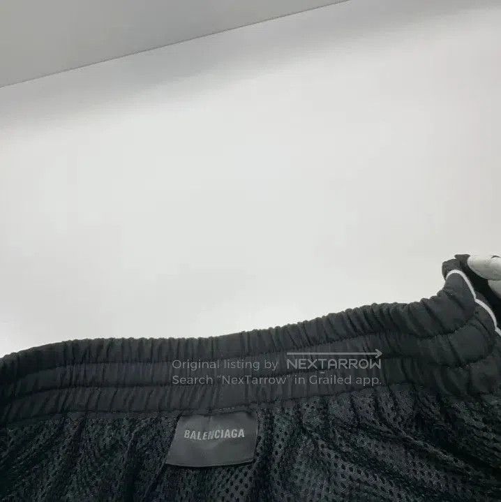 Balenciaga Black Tracksuit Trousers for Men.