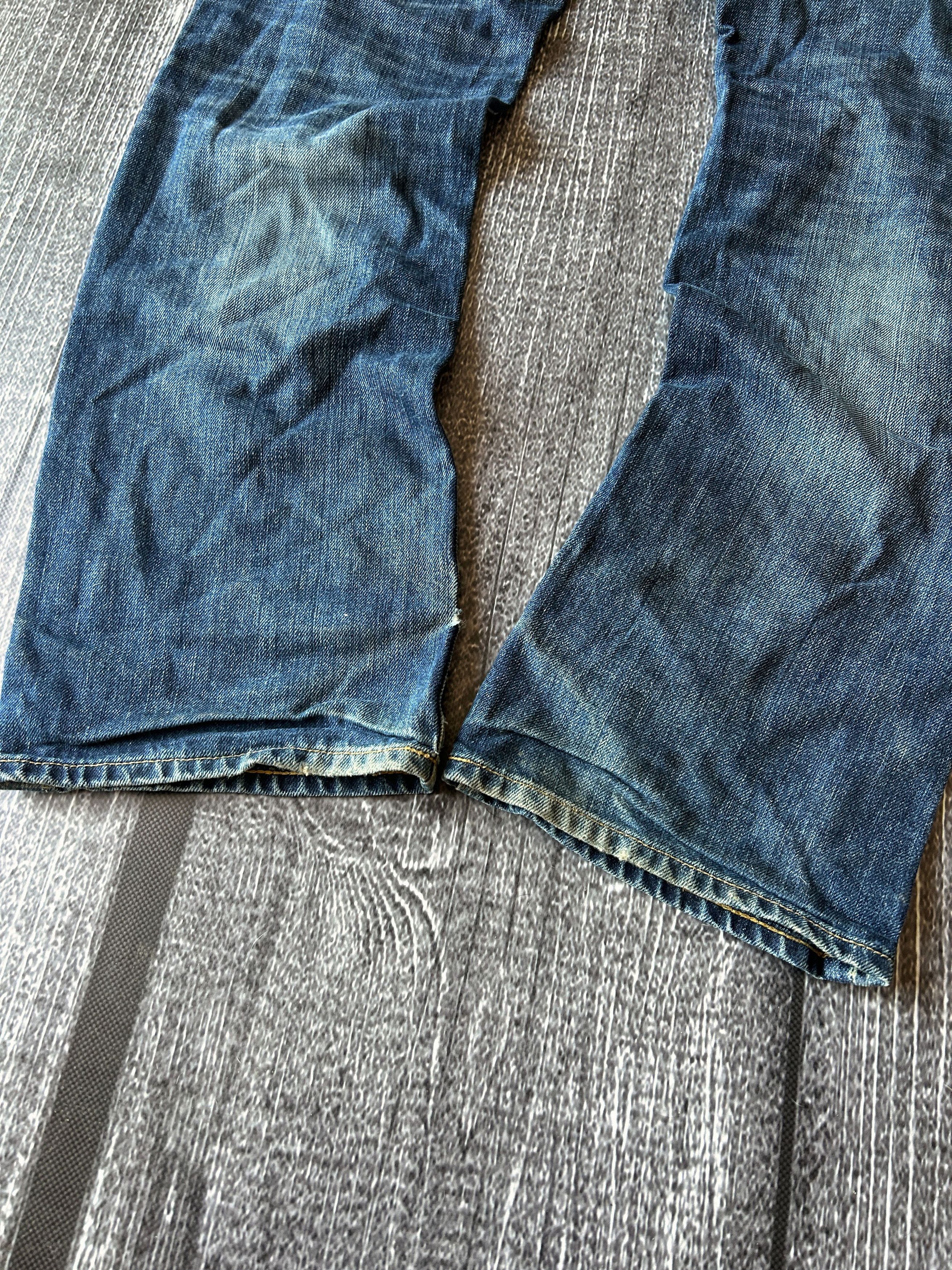 Designer Vintage Rick Owens Junya Watanabe Style Washed Jeans Size US 32 / EU 48 - 5 Thumbnail