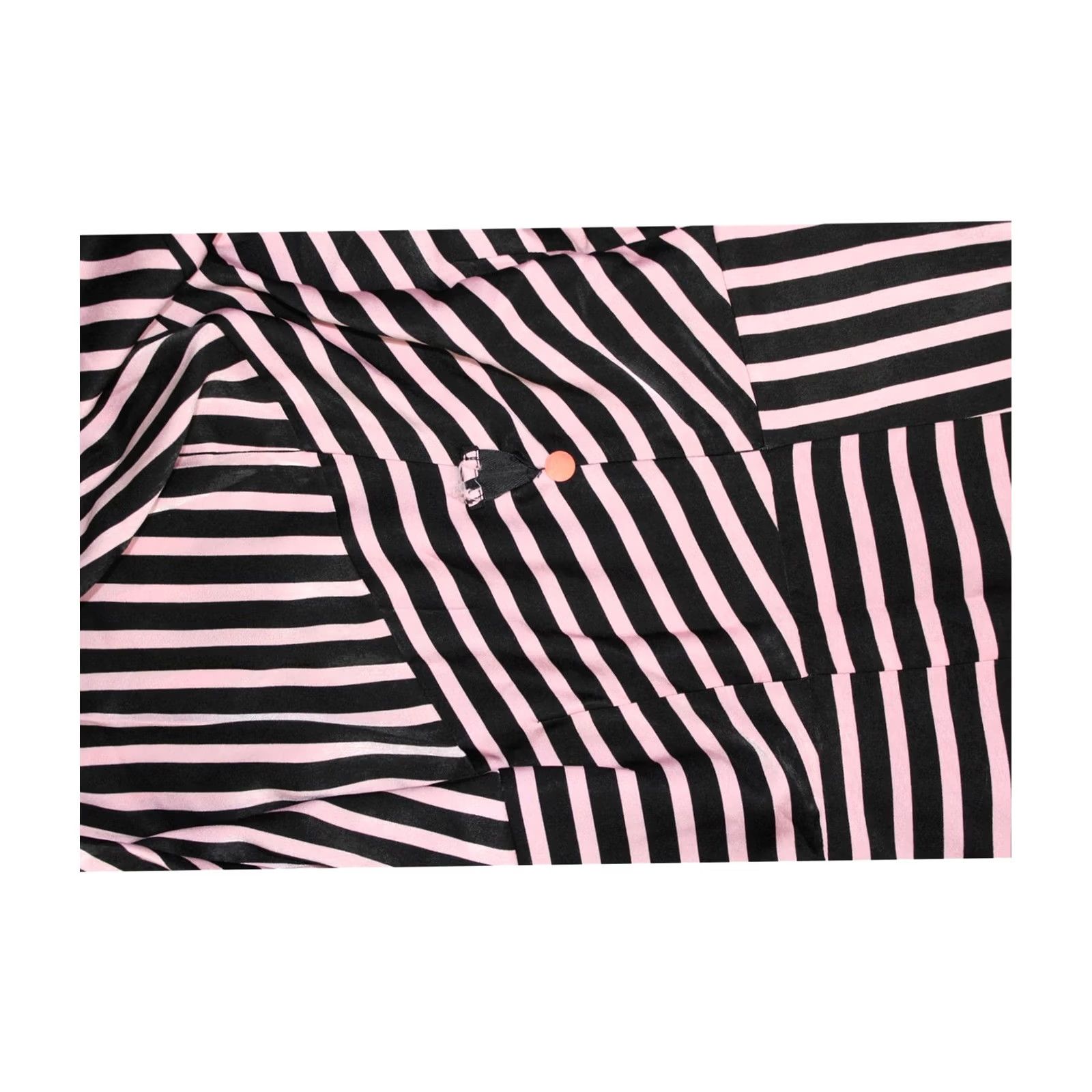 Bar III bar III Womens Mixed-Stripe Fit & Flare Dress XL Pink Size XL / US 12-14 / IT 48-50 - 3 Thumbnail