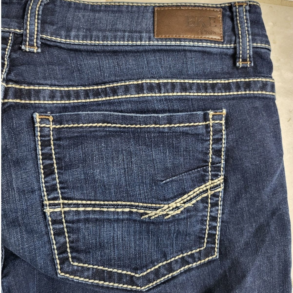 BKE BKE Payton Dark Wash Jeans - 36L Size 38" / US 16 / IT 52 - 3 Thumbnail