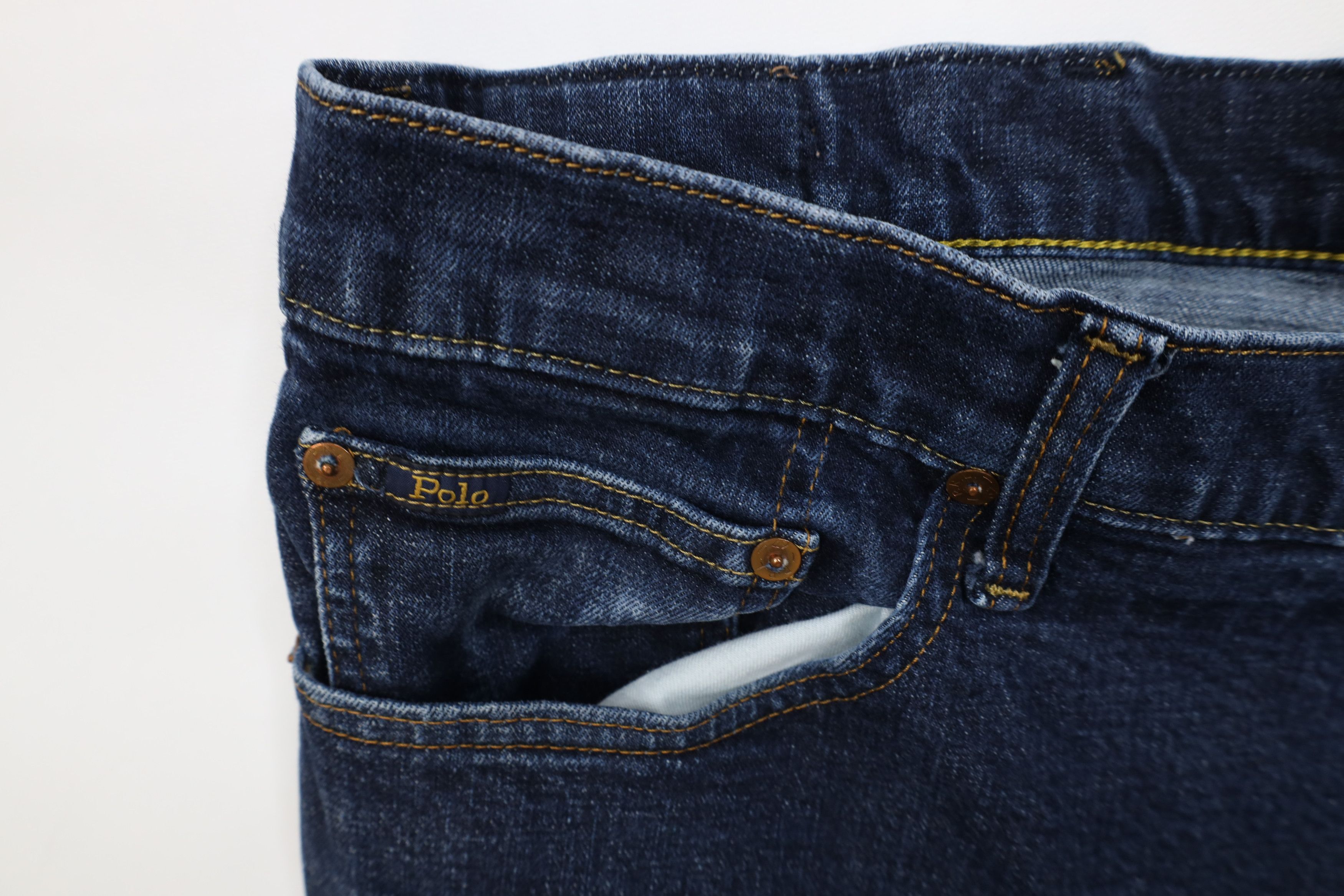 Polo Ralph Lauren Vintage Y2K Ralph Lauren Hampton Straight Wide Leg Jeans Size US 44 / EU 60 - 8 Thumbnail
