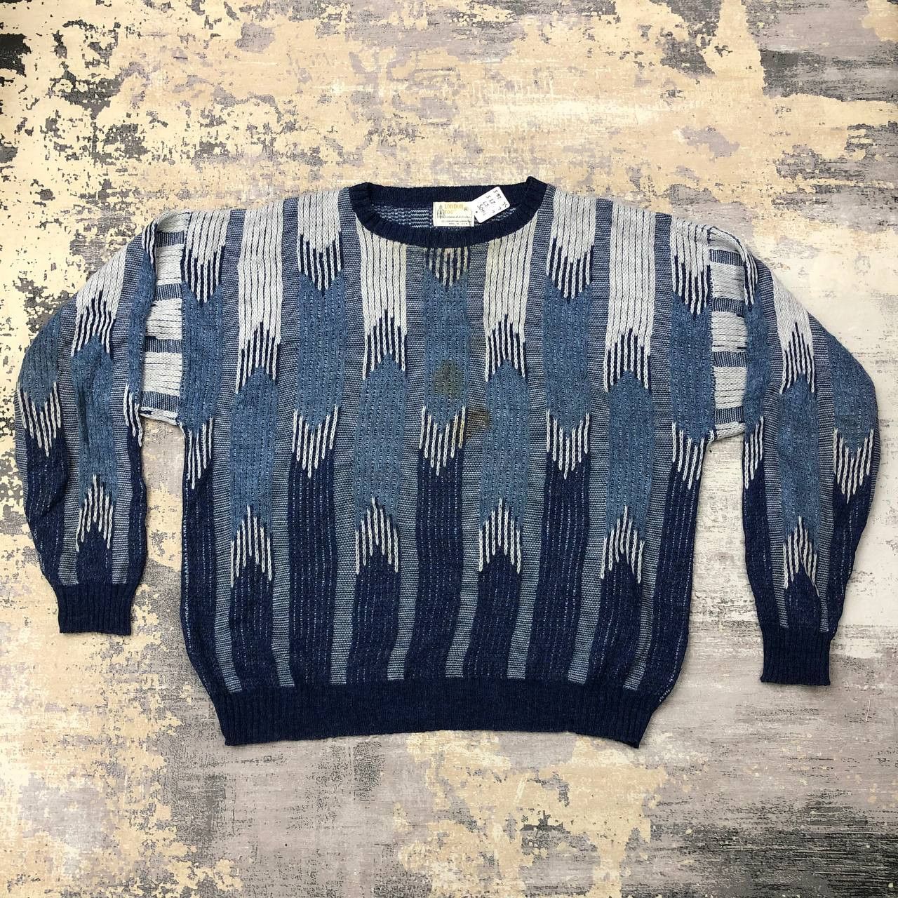 London Fog Y405 VTG KNITWEAR OF DISTINCTION BY LONDON FOG Size US XL / EU 56 / 4 - 1 Thumbnail