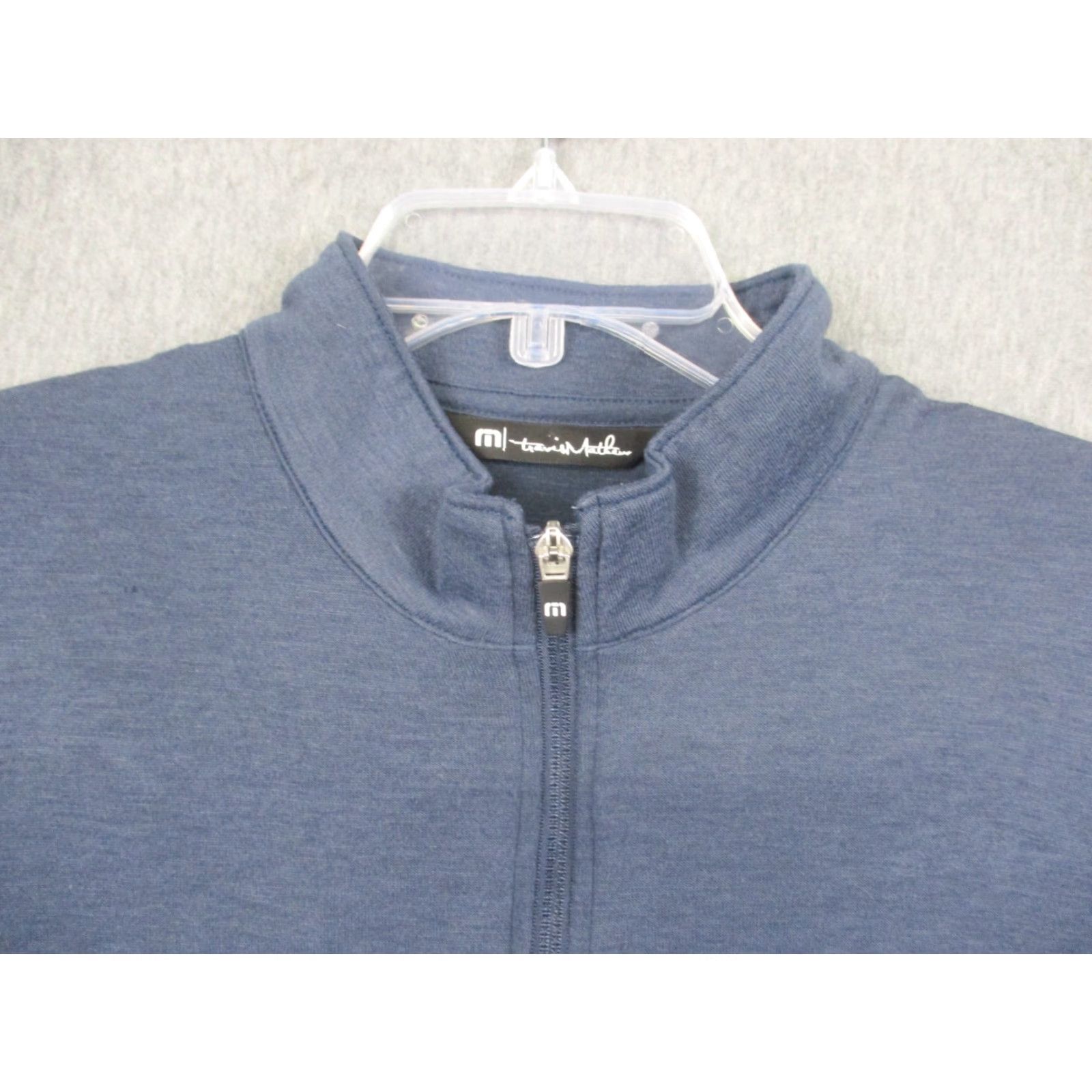 TravisMathew Travis Mathew Sweater Men Medium Pullover Navy Stripe Size US M / EU 48-50 / 2 - 6 Thumbnail