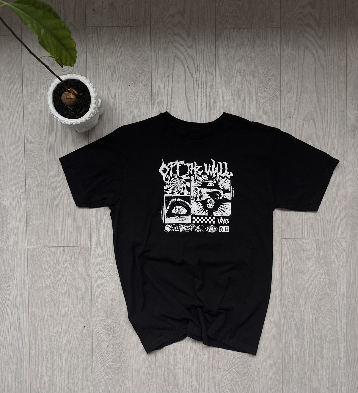 Vans × Vintage Vans of the wall streetwear skate t shirt M Size US M / EU 48-50 / 2 - 1 Thumbnail