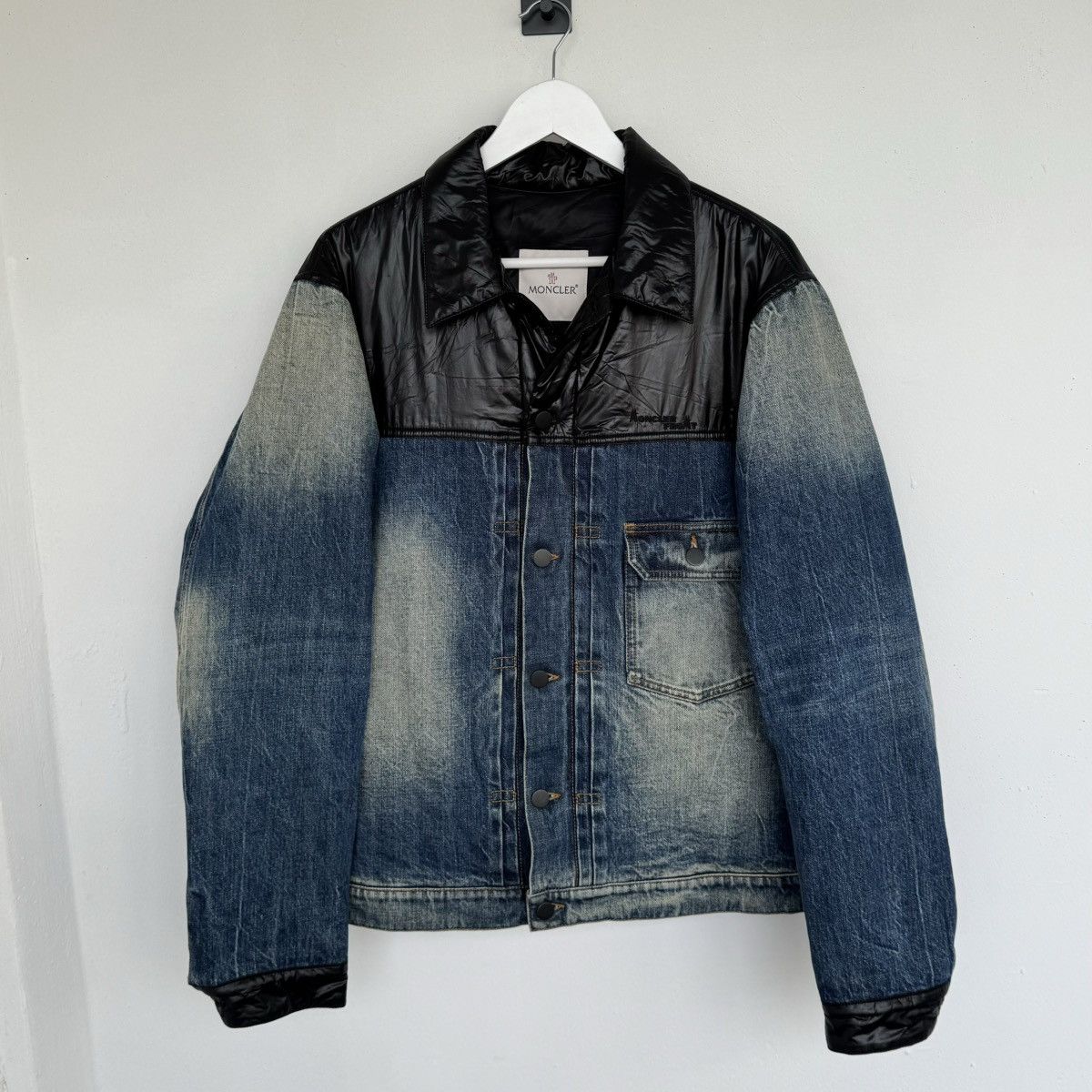 Fragment Design × Moncler × Moncler Genius Moncler Genius Shady Giubbotto Denim Jacket Size US M / EU 48-50 / 2 - 1 Thumbnail