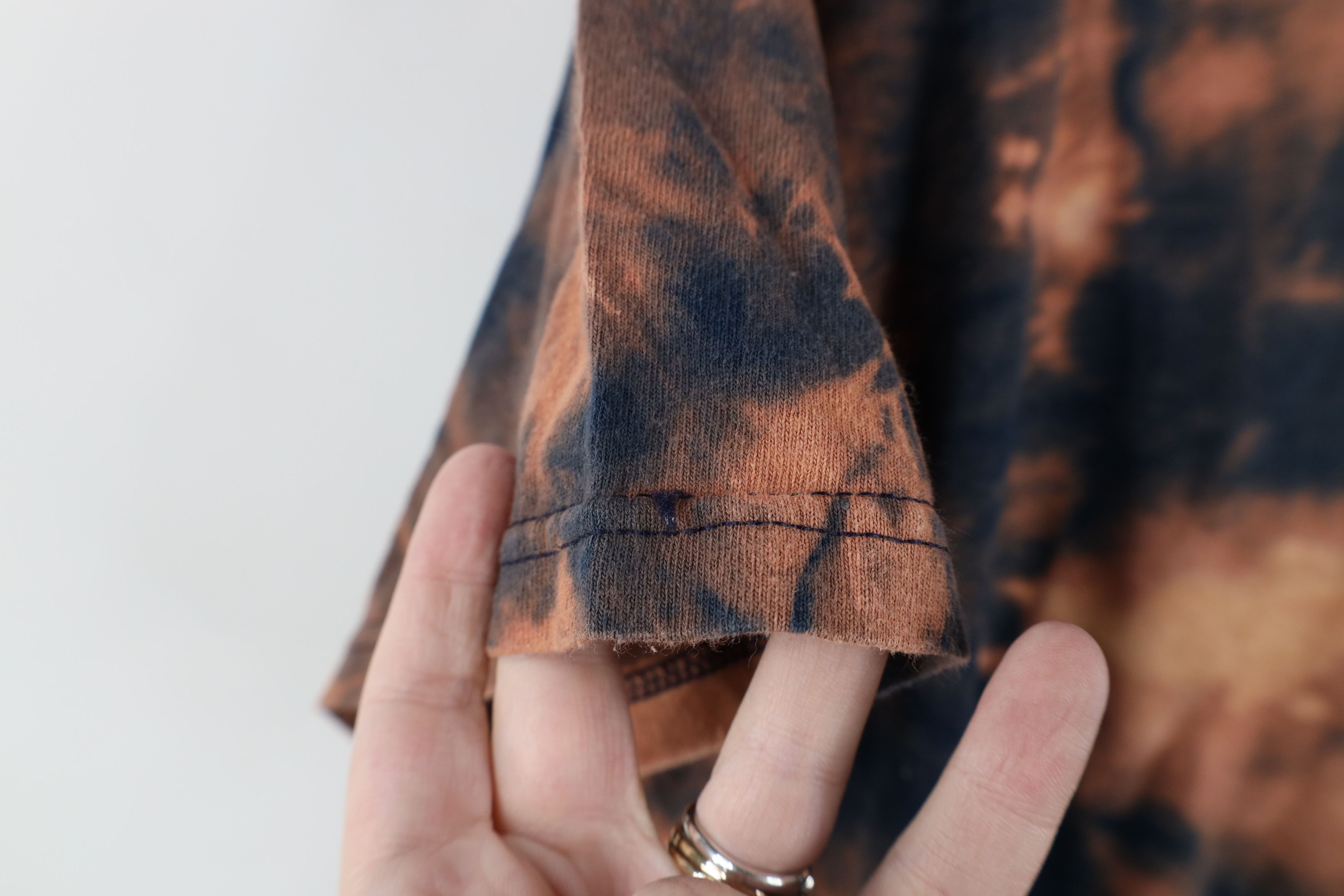 Starter Vintage Starter Acid Wash Spell Out Short Sleeve T-Shirt Size US M / EU 48-50 / 2 - 7 Thumbnail