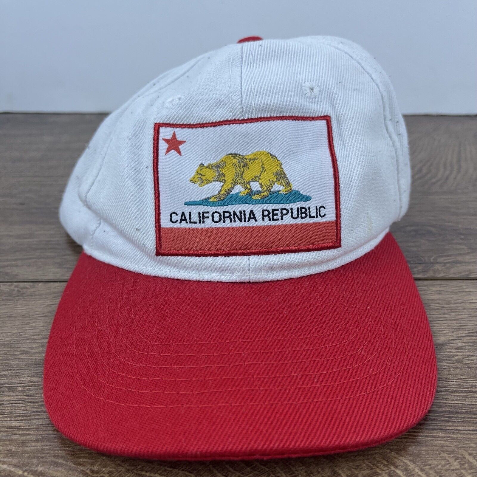 Other California Republic Hat California Adjustable Hat White Hat Size ONE SIZE - 4 Thumbnail