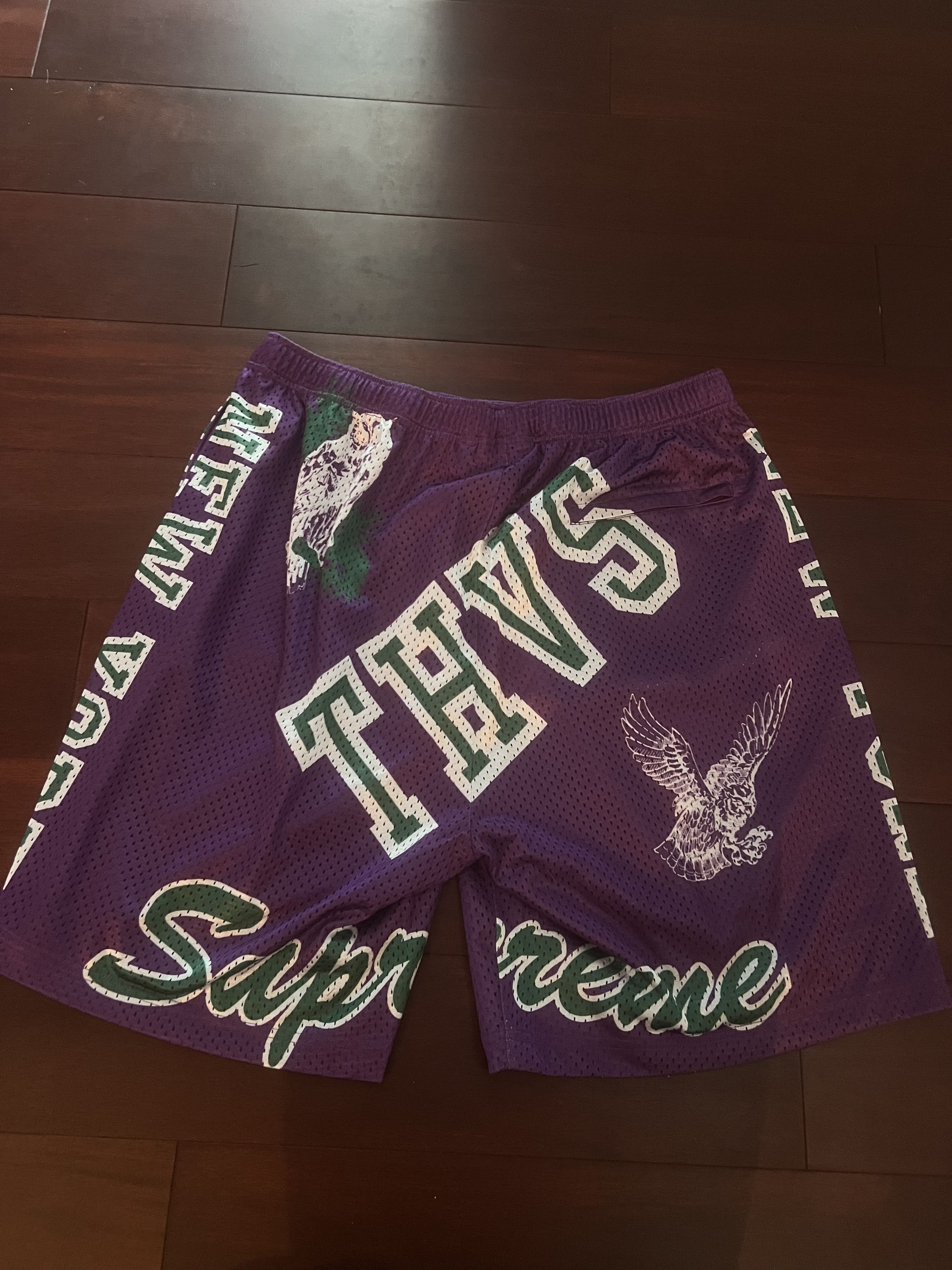 Supreme VARSITY MESH SHORT Size US 32 / EU 48 - 3 Thumbnail
