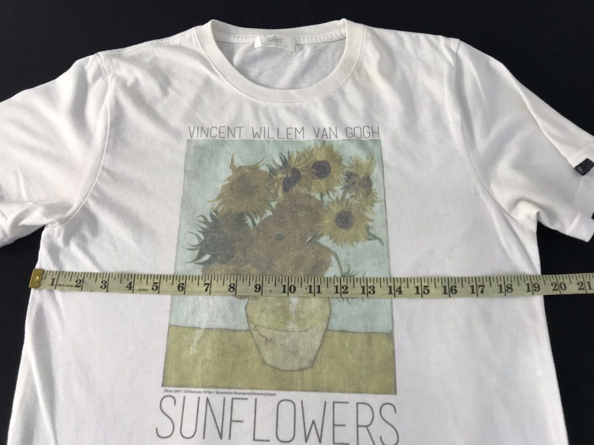 Vintage Mac Art Museum Vincent Willem Van Gough Sunflower Art Tee Size US M / EU 48-50 / 2 - 8 Thumbnail