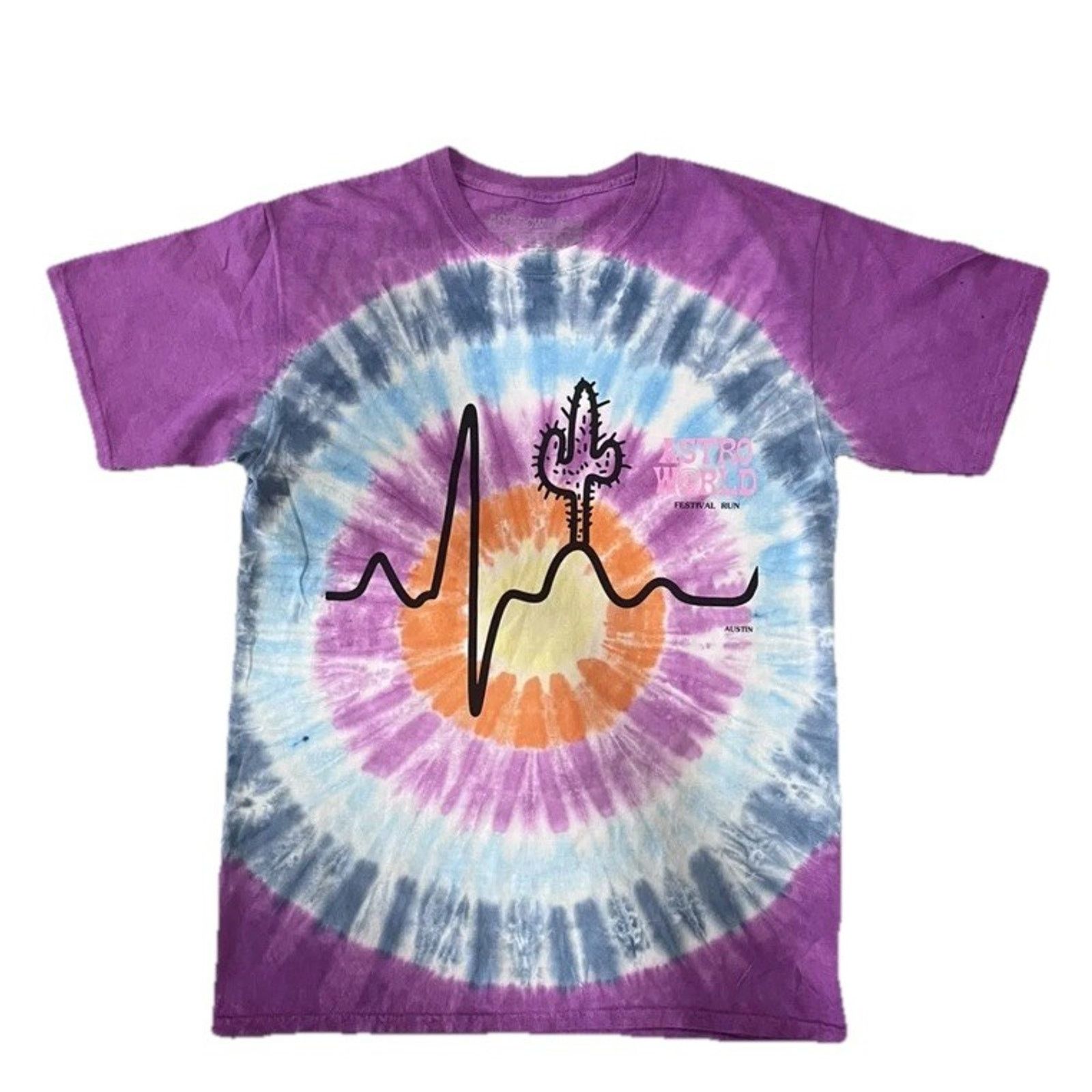 Travis Scott Travis Scott Astroworld Austin Festival Exclusive Tie Dye Size US L / EU 52-54 / 3 - 1 Thumbnail