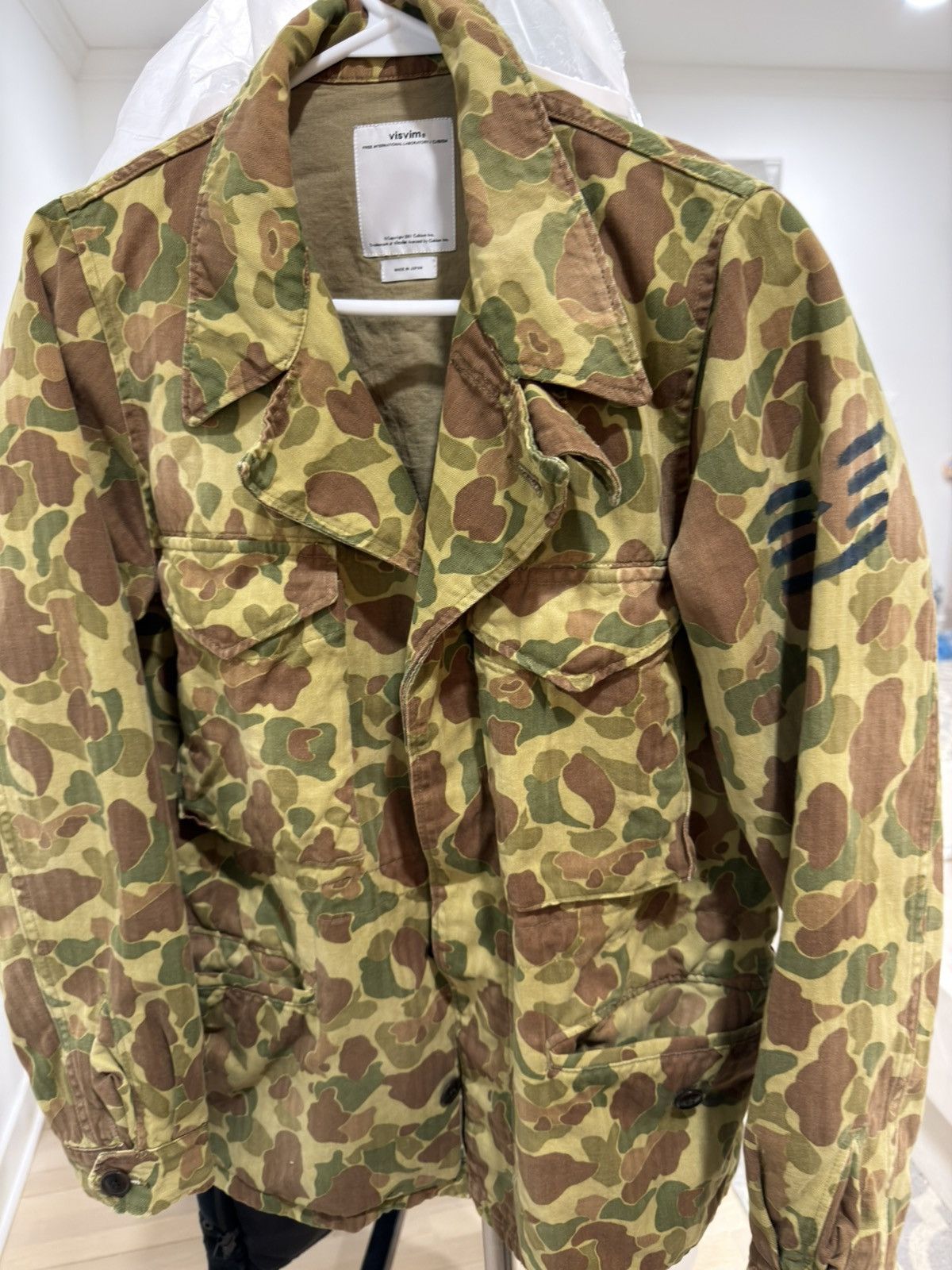Visvim Visvim acshe camo jacket size 2 Size US M / EU 48-50 / 2 - 1 Thumbnail