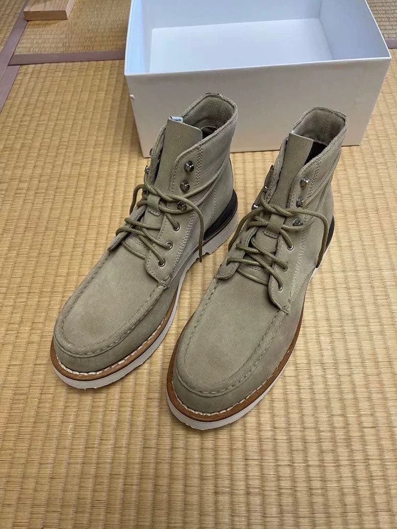 Visvim Visvim Wabanaki Blanket Boots Folk | Sand | Grailed