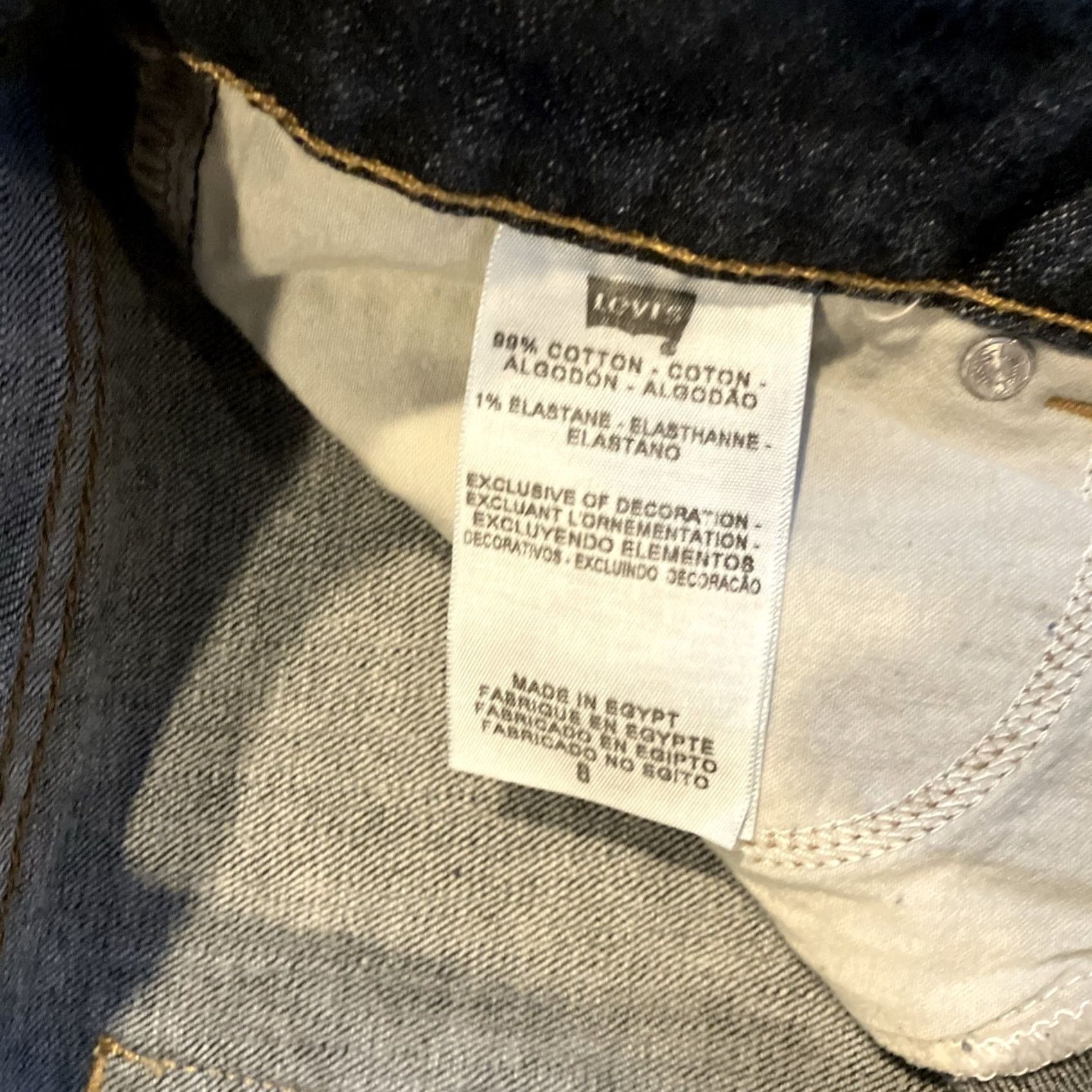 Levi's Levi’s 526 Slender Straight Blue Denim Jeans Women's 32" X 30" Inseam Dark Size 24" / US 00 / IT 34 - 3 Thumbnail