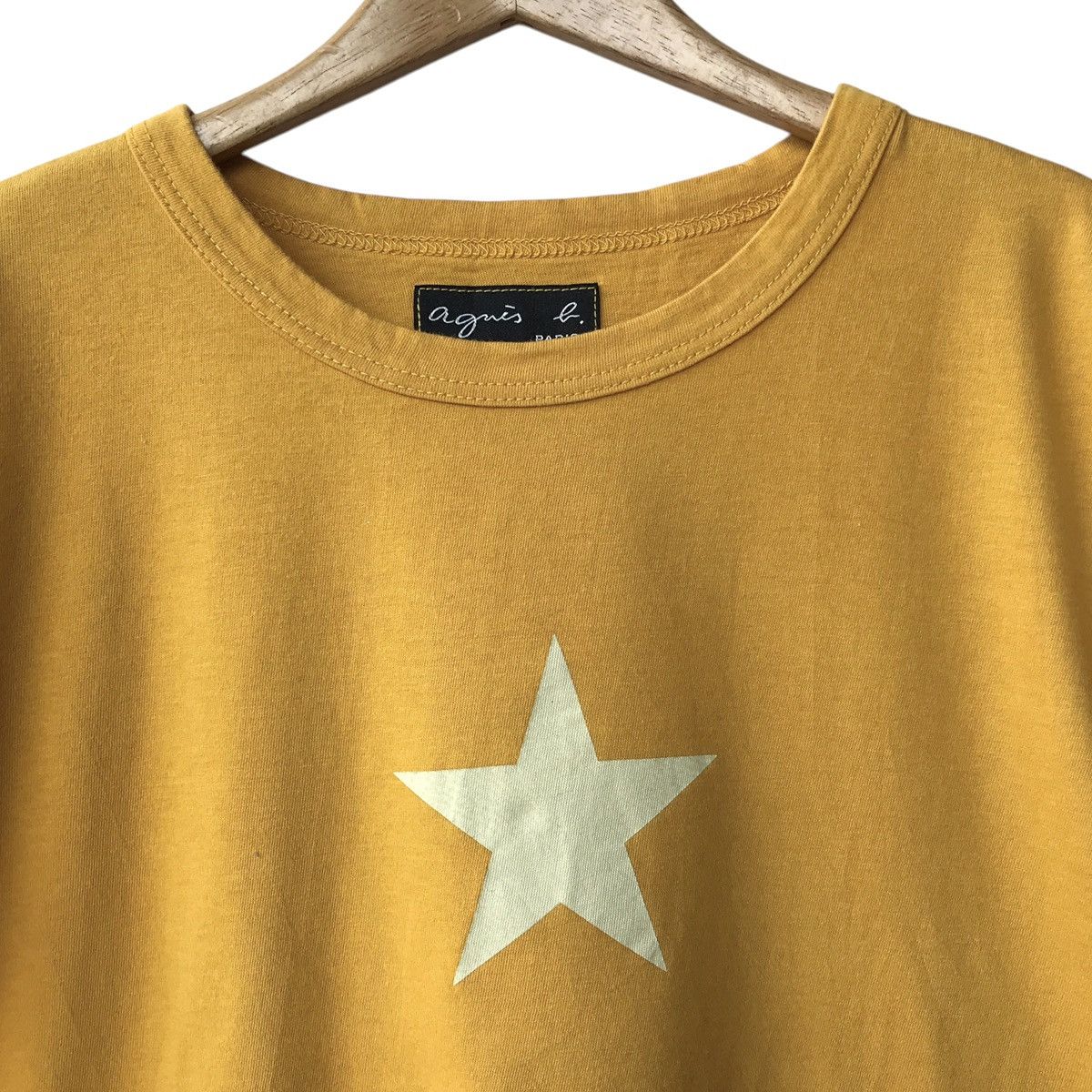 Designer × agnes b. Agnes B. Enfant Paris Star Logo Girls Youth Designer Tee Size XS / US 0-2 / IT 36-38 - 3 Thumbnail