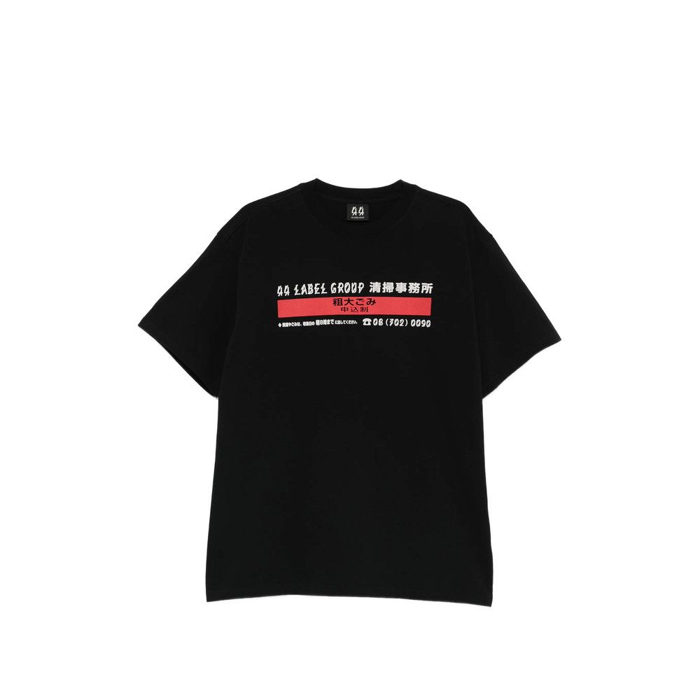 44 Label Group BLACK T-Shirts & Vests - T-Shirts