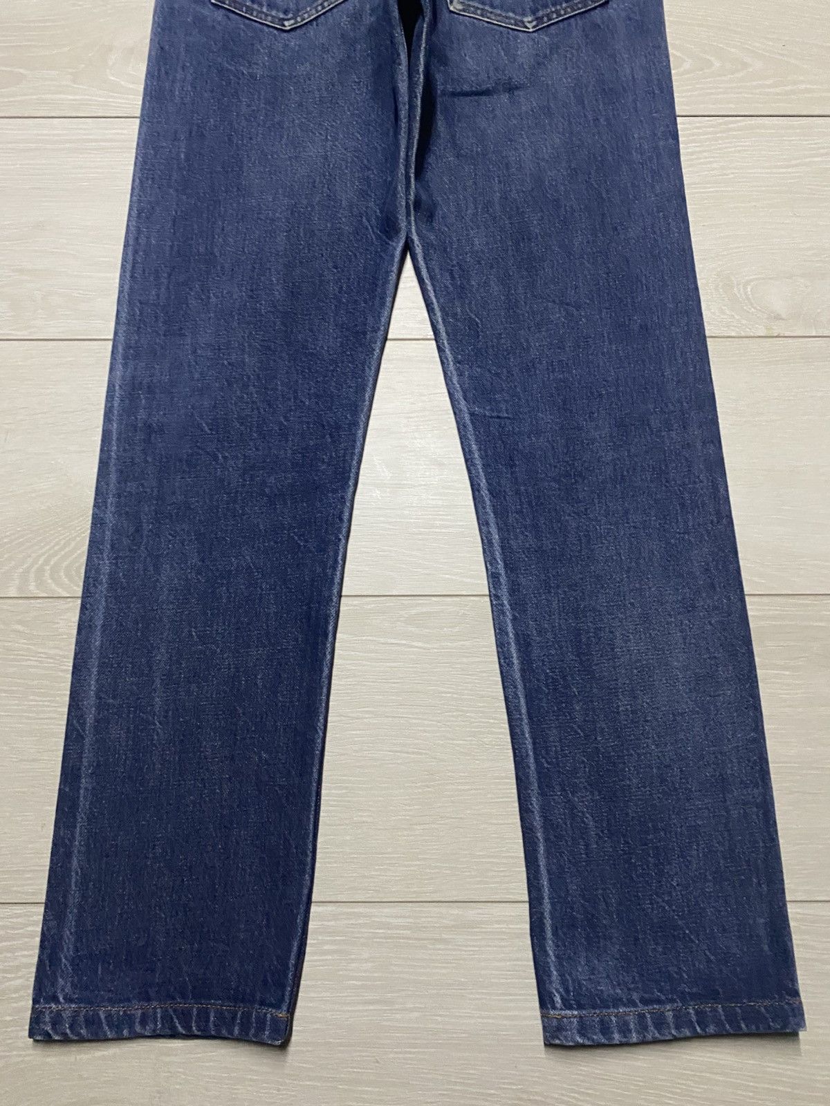A.P.C. Vintage Apc Petit New Standard Blue Distressed Skinny Jeans Size US 30 / EU 46 - 6 Thumbnail