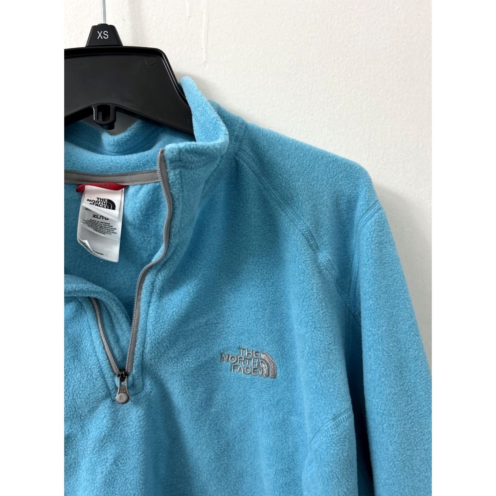The North Face The North Face Polartec 1/4 Zip Women XL Blue Pullover Sweatshirt Sweater Size XL / US 12-14 / IT 48-50 - 4 Thumbnail